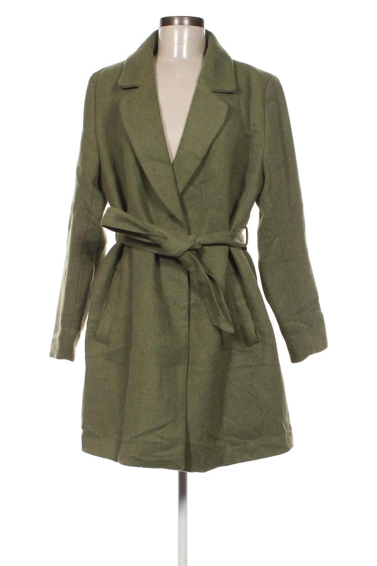 Γυναικείο παλτό H&M Divided, Μέγεθος XL, Χρώμα Πράσινο, Τιμή 35,74 €