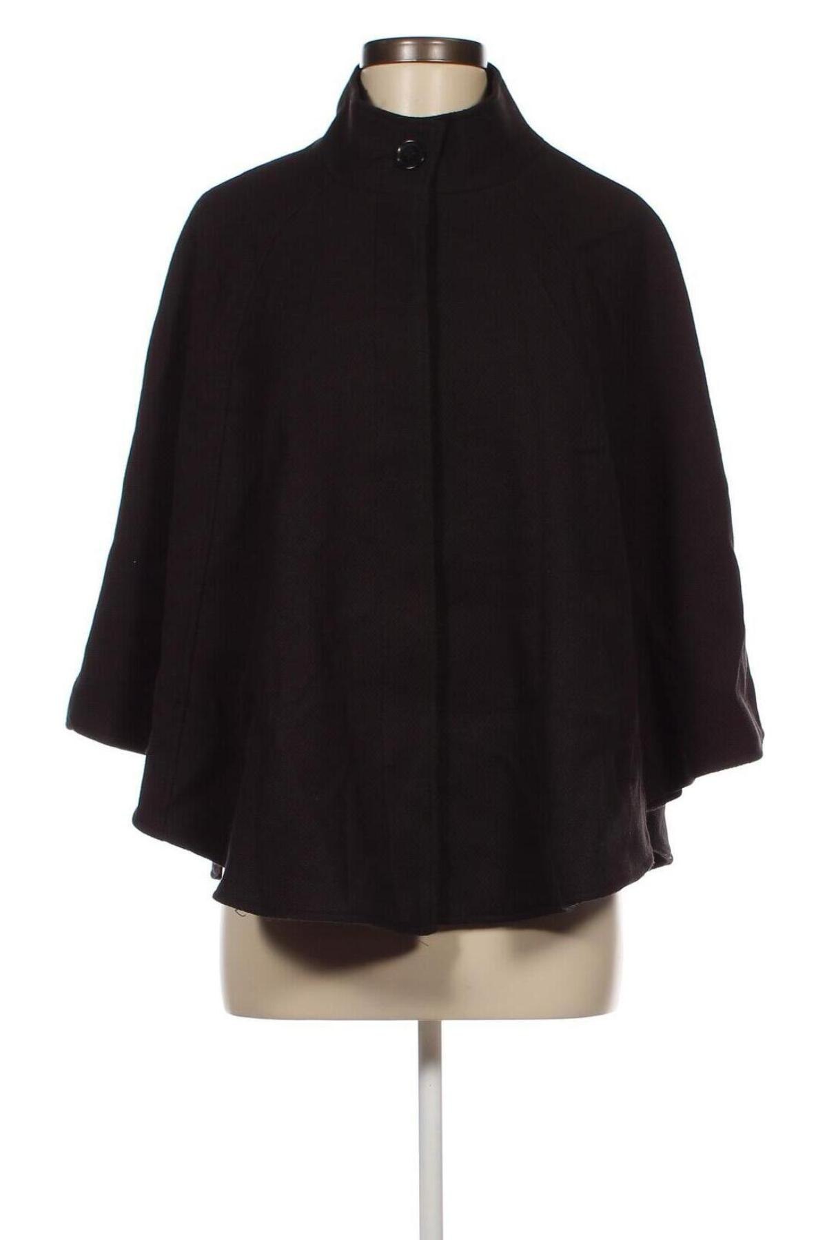 Дамско палто H&M Divided, Размер XL, Цвят Черен, Цена 23,68 лв.