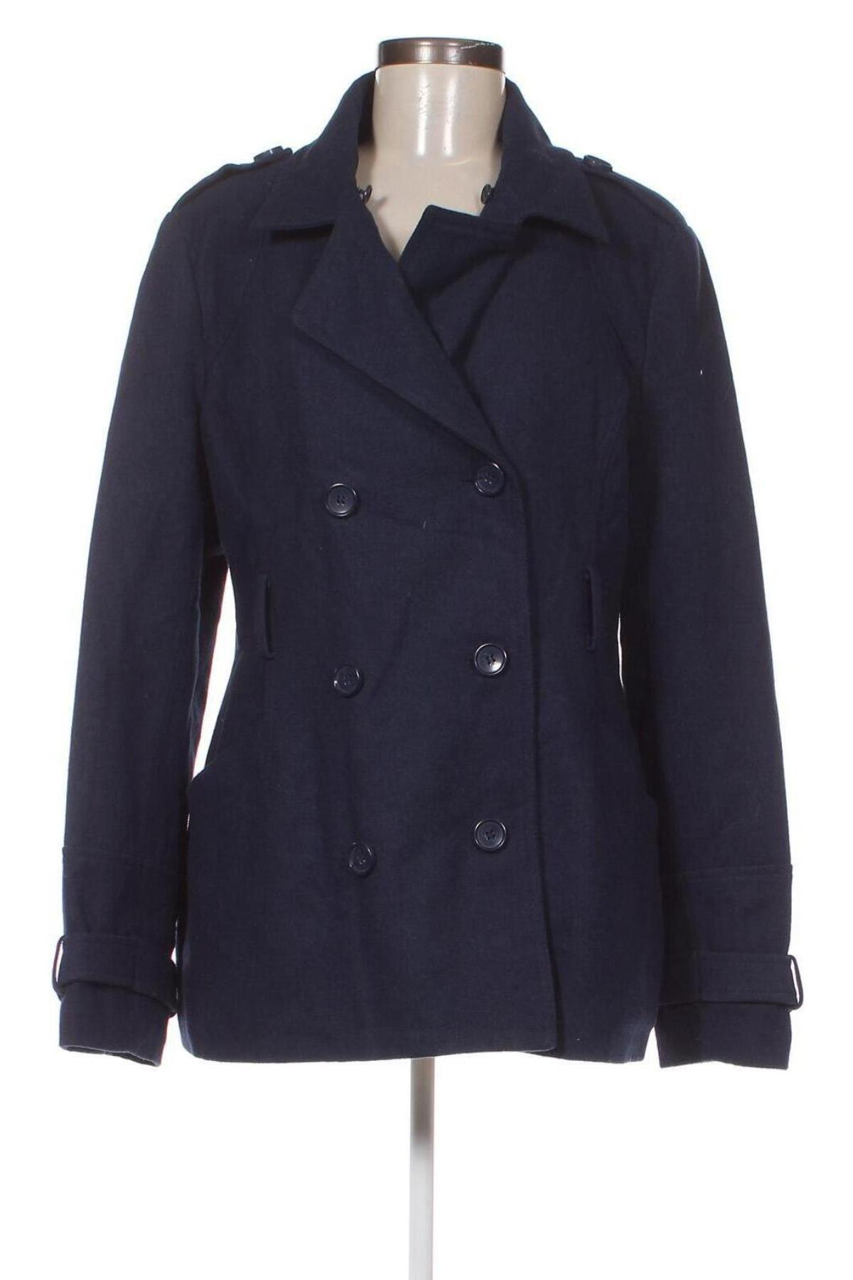 Дамско палто Jazlyn, Размер XL, Цвят Син, Цена 57,78 лв.