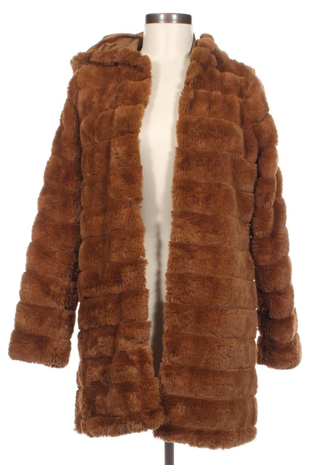Γυναικείο παλτό Jennyfer, Μέγεθος M, Χρώμα Καφέ, Τιμή 21,84 €