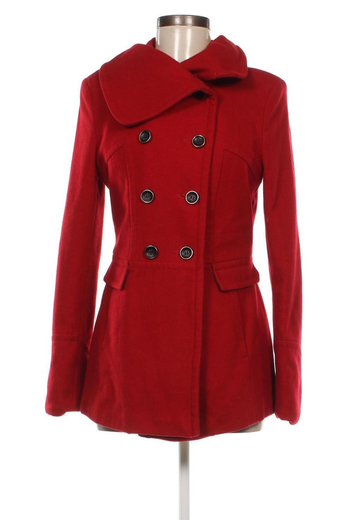 Дамско палто Le Chateau, Размер S, Цвят Червен, Цена 80,65 лв.