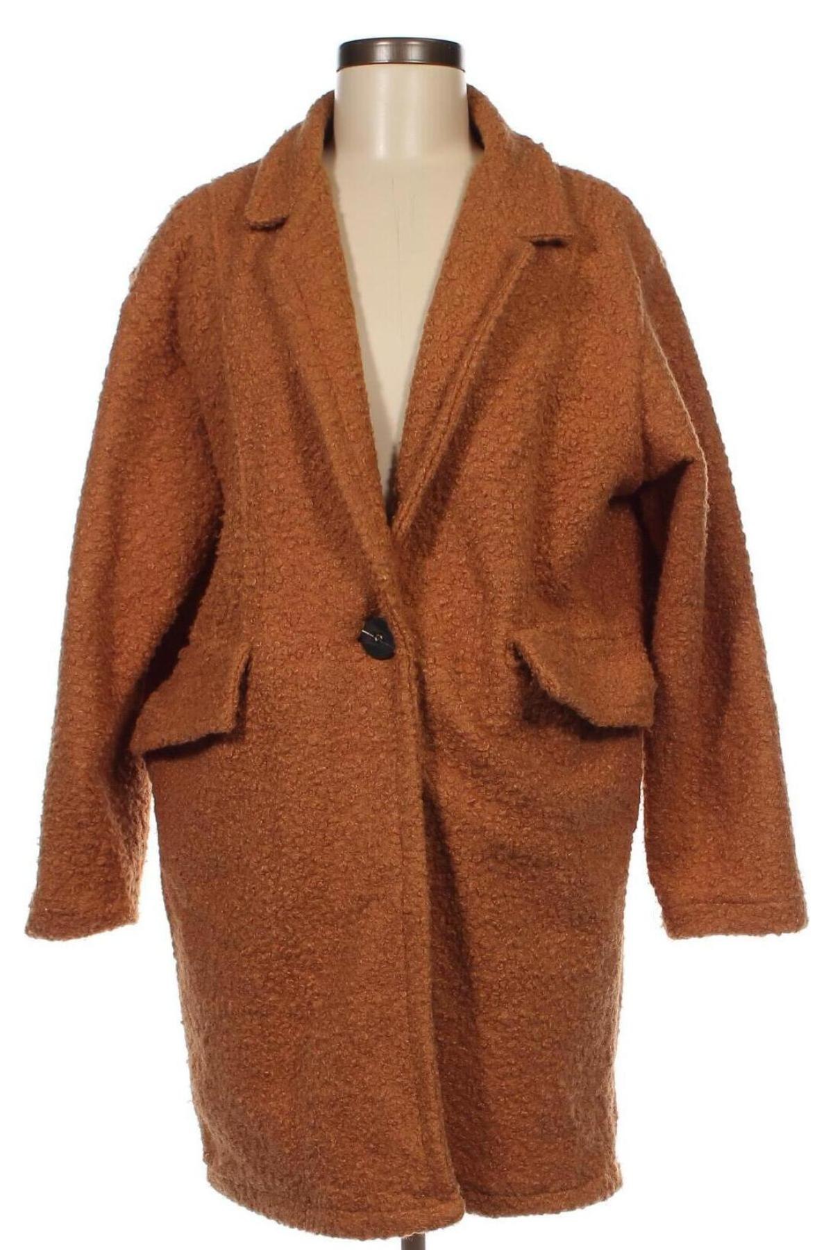 Női kabát Made In Italy, Méret L, Szín Barna, Ár 13 844 Ft