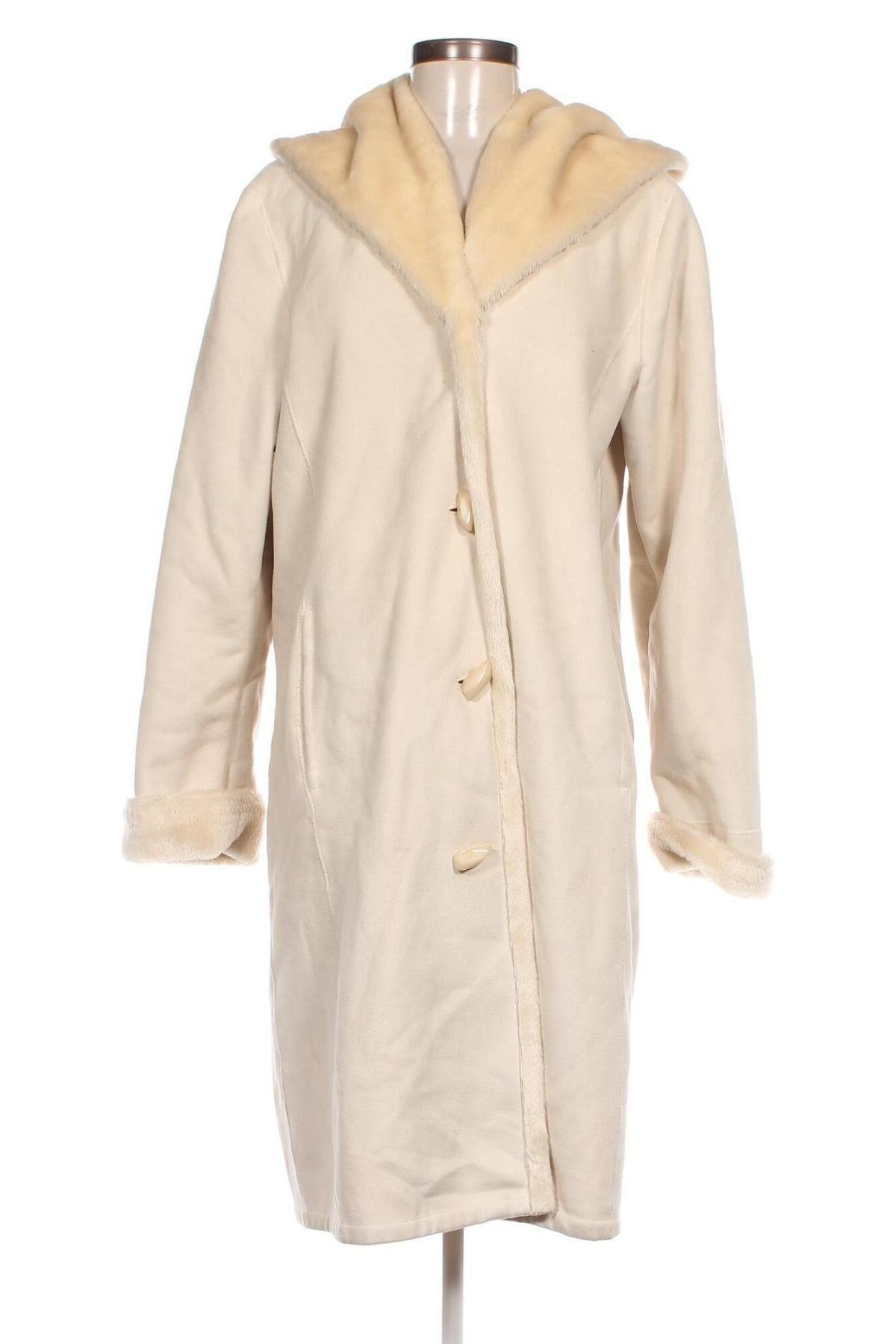 Дамско палто Madeleine, Размер M, Цвят Екрю, Цена 59,50 лв.