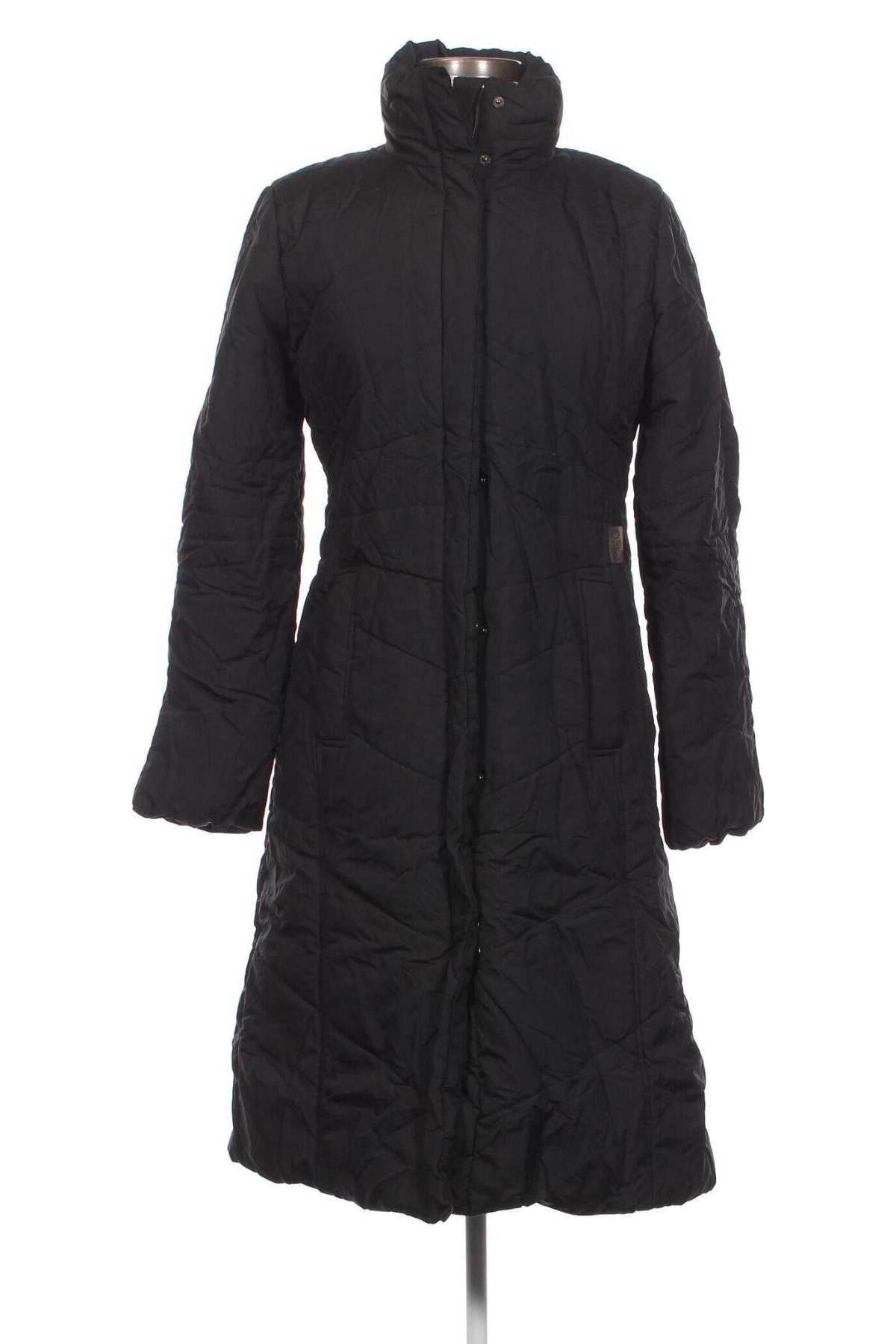 Дамско палто Mango, Размер S, Цвят Черен, Цена 55,62 лв.