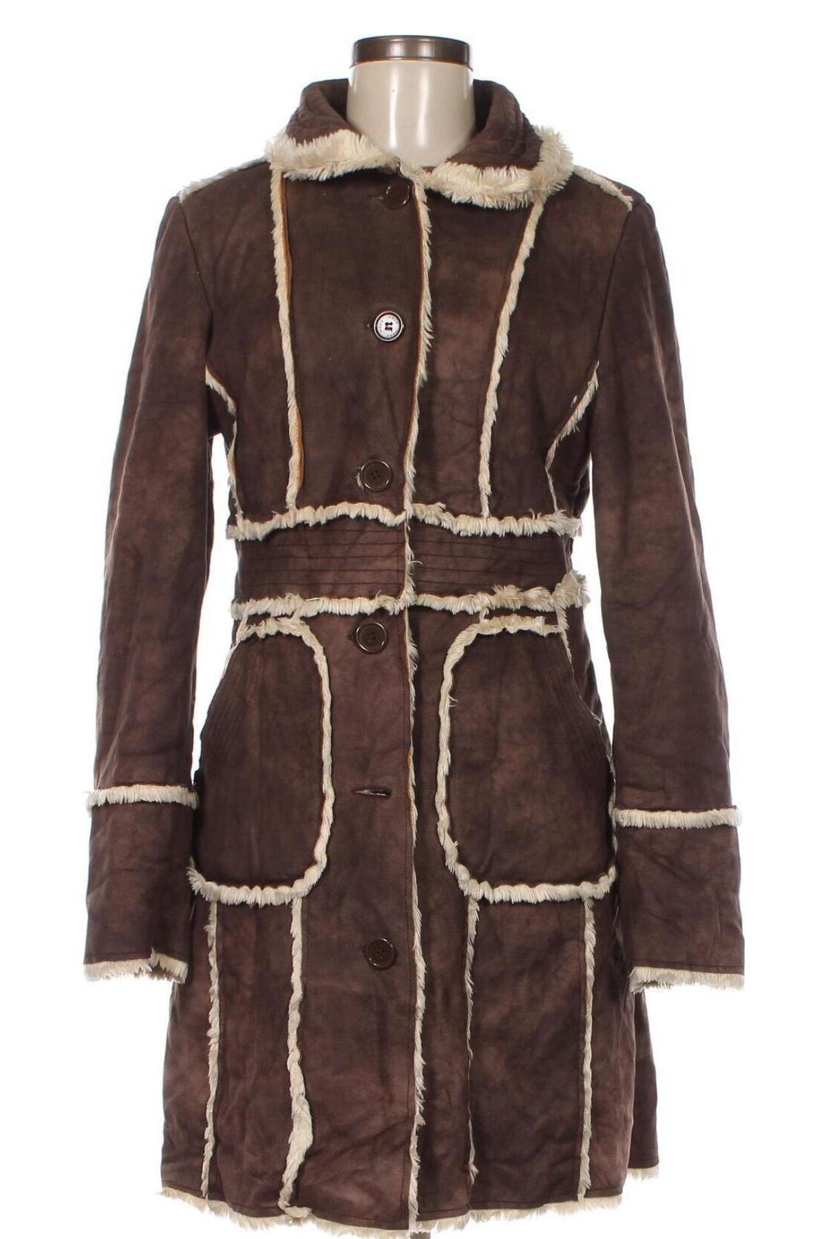 Γυναικείο παλτό Mexx, Μέγεθος M, Χρώμα Καφέ, Τιμή 38,48 €