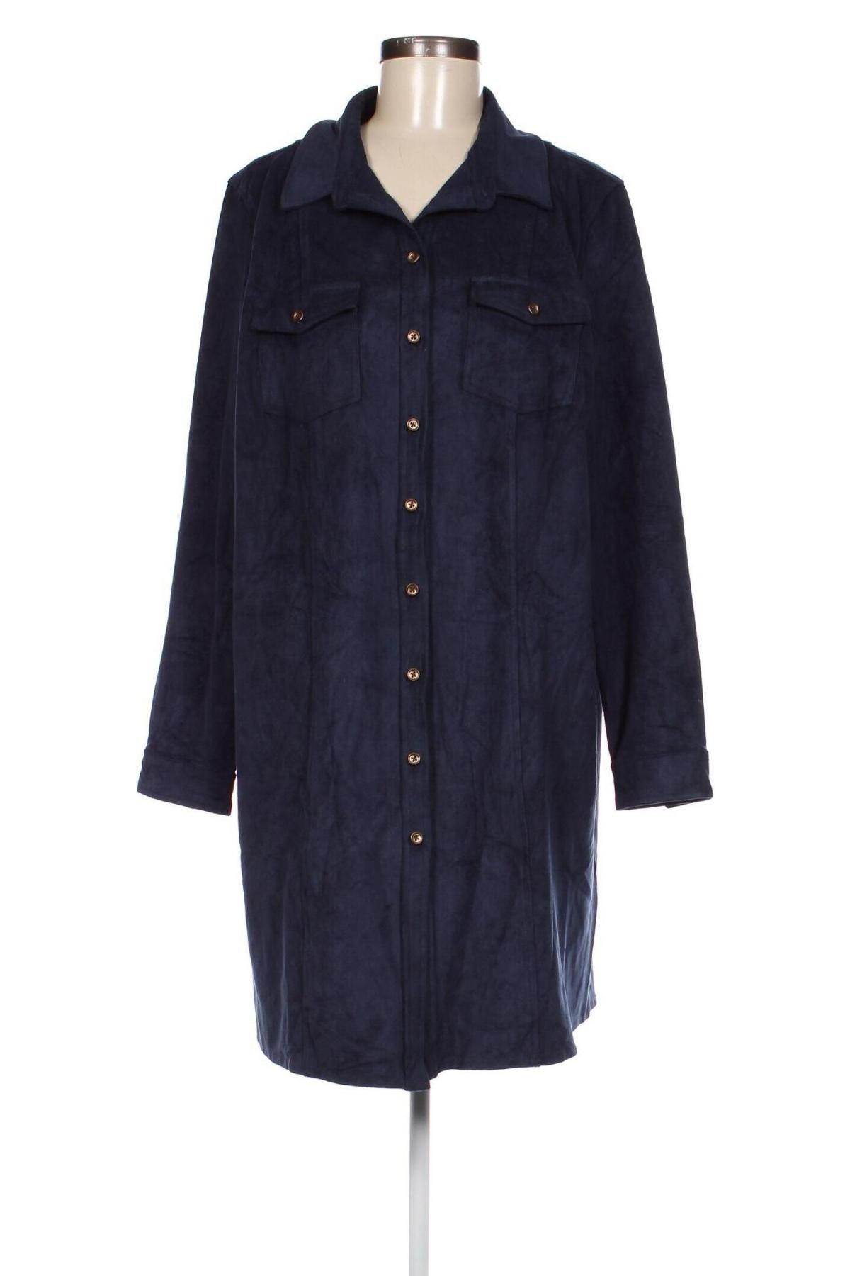 Дамско палто Miss Etam, Размер M, Цвят Син, Цена 19,20 лв.