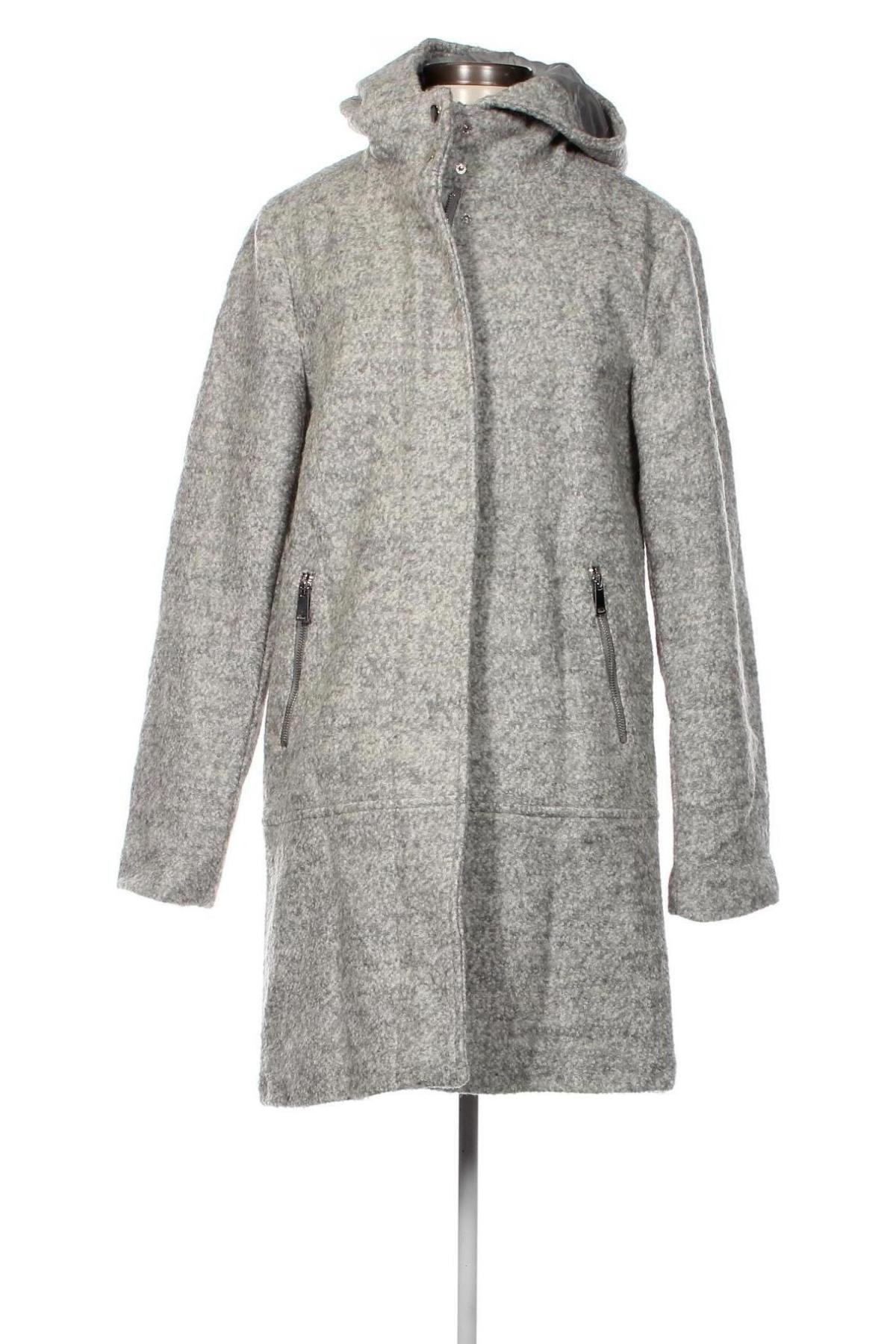 Дамско палто My Wear, Размер L, Цвят Сив, Цена 57,78 лв.
