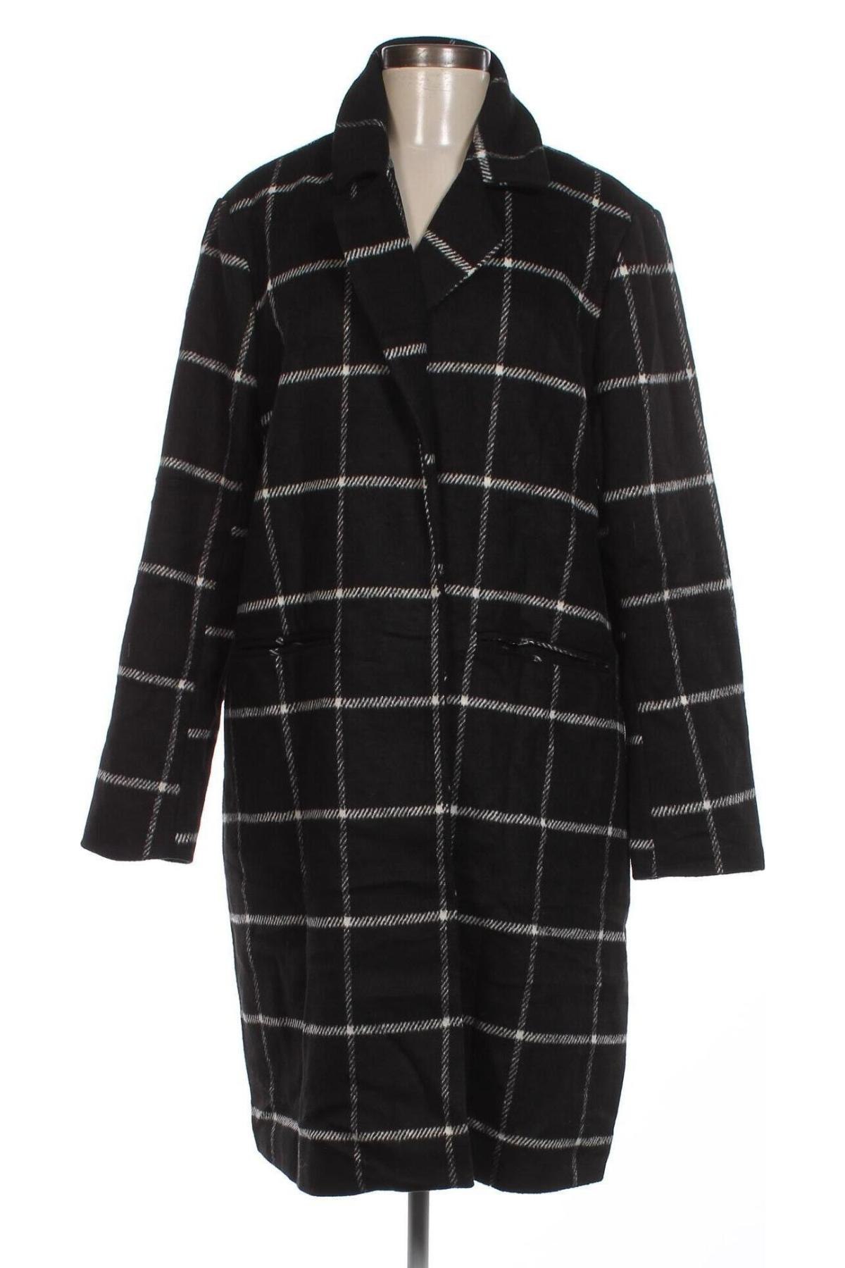 Дамско палто My Wear, Размер L, Цвят Черен, Цена 57,78 лв.