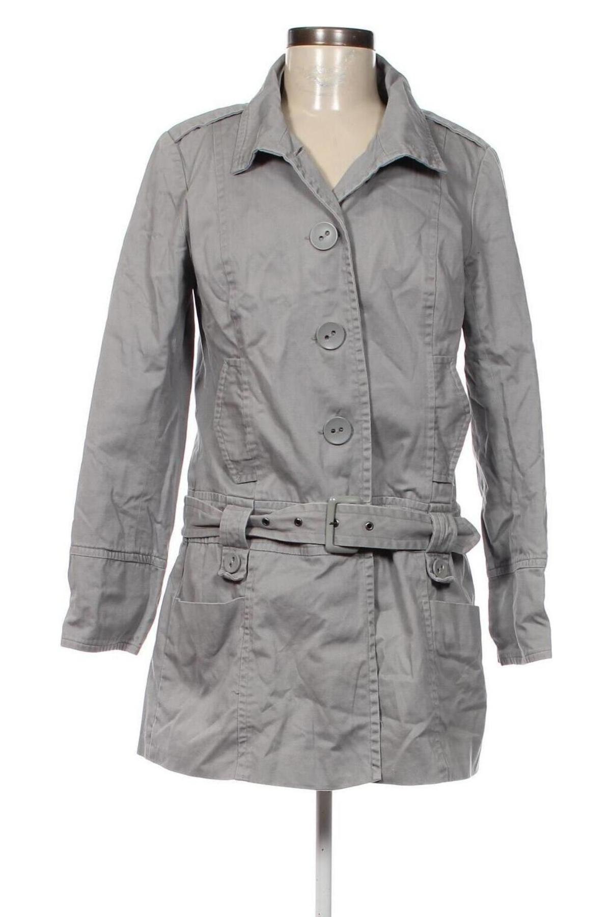 Γυναικείο παλτό New Look, Μέγεθος M, Χρώμα Γκρί, Τιμή 8,82 €