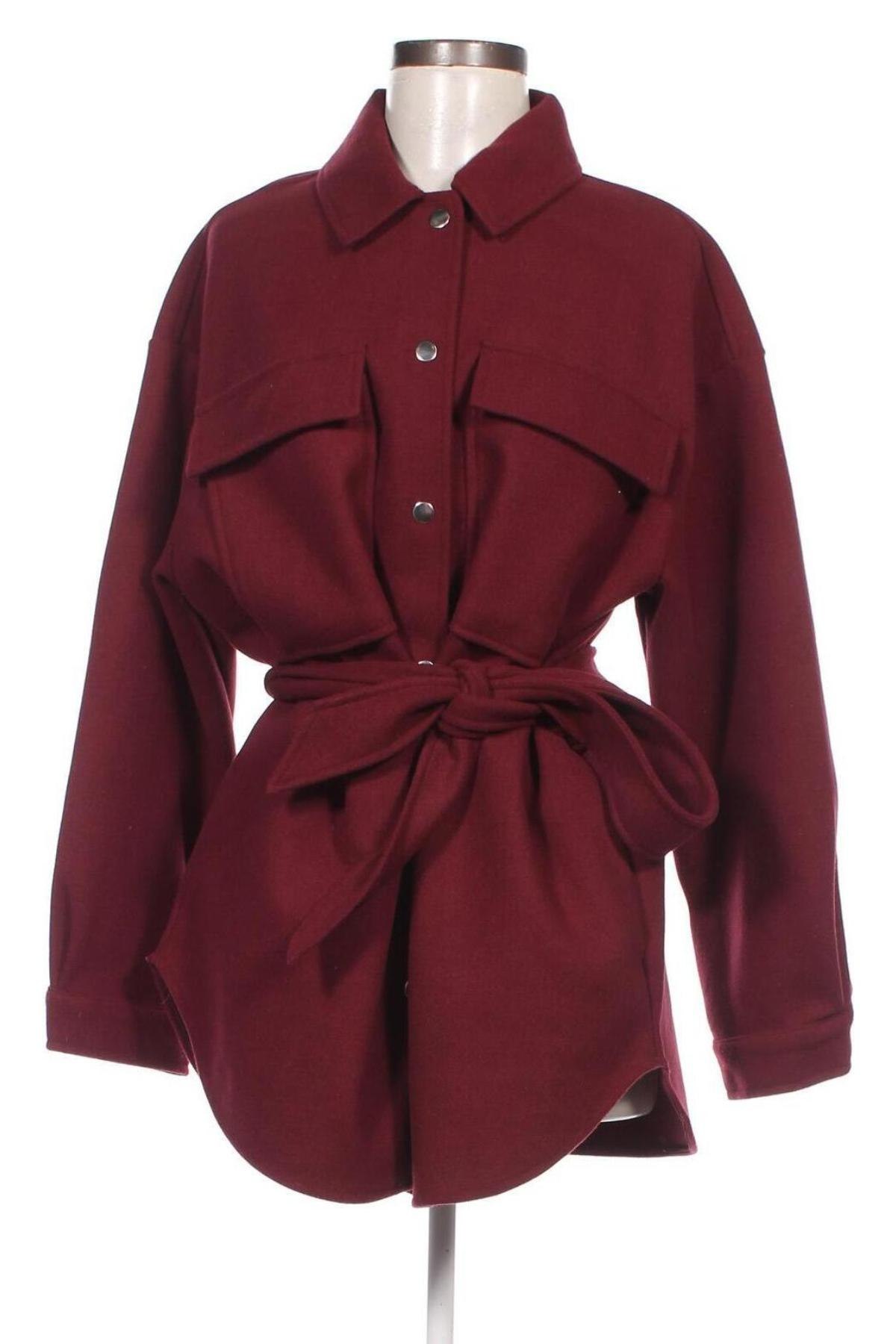 Γυναικείο παλτό ONLY, Μέγεθος L, Χρώμα Κόκκινο, Τιμή 11,13 €