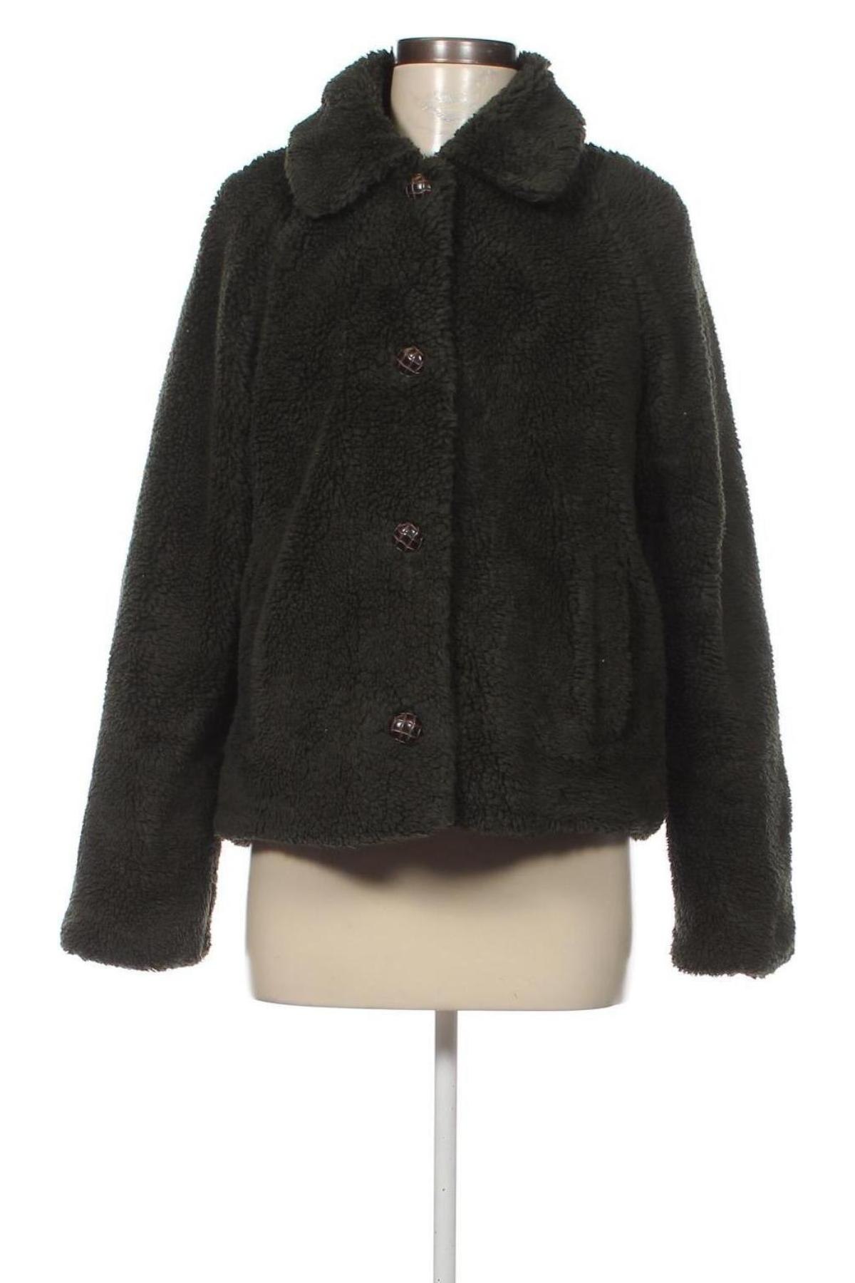 Дамско палто ONLY, Размер L, Цвят Зелен, Цена 28,05 лв.
