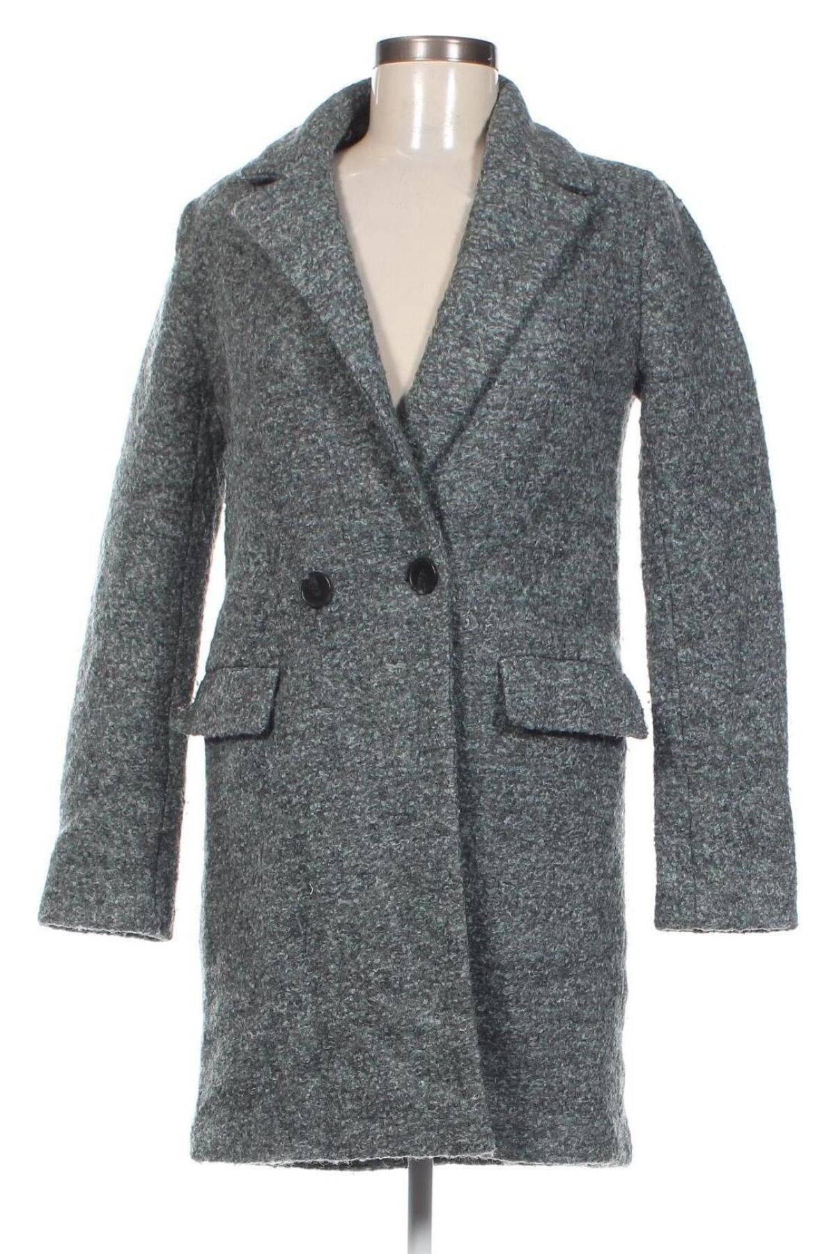 Дамско палто ONLY, Размер XS, Цвят Сив, Цена 21,45 лв.