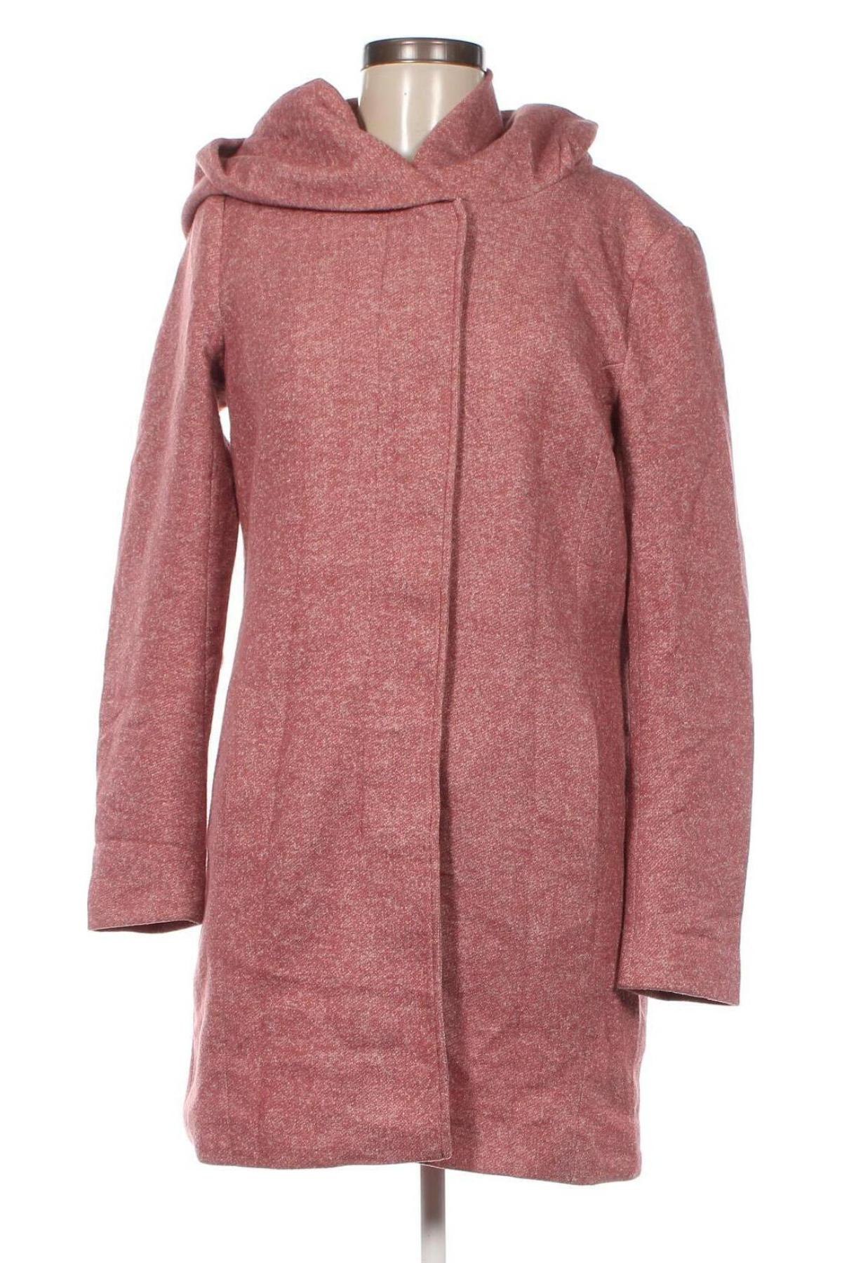 Dámský kabát  ONLY, Velikost L, Barva Popelavě růžová, Cena  246,00 Kč