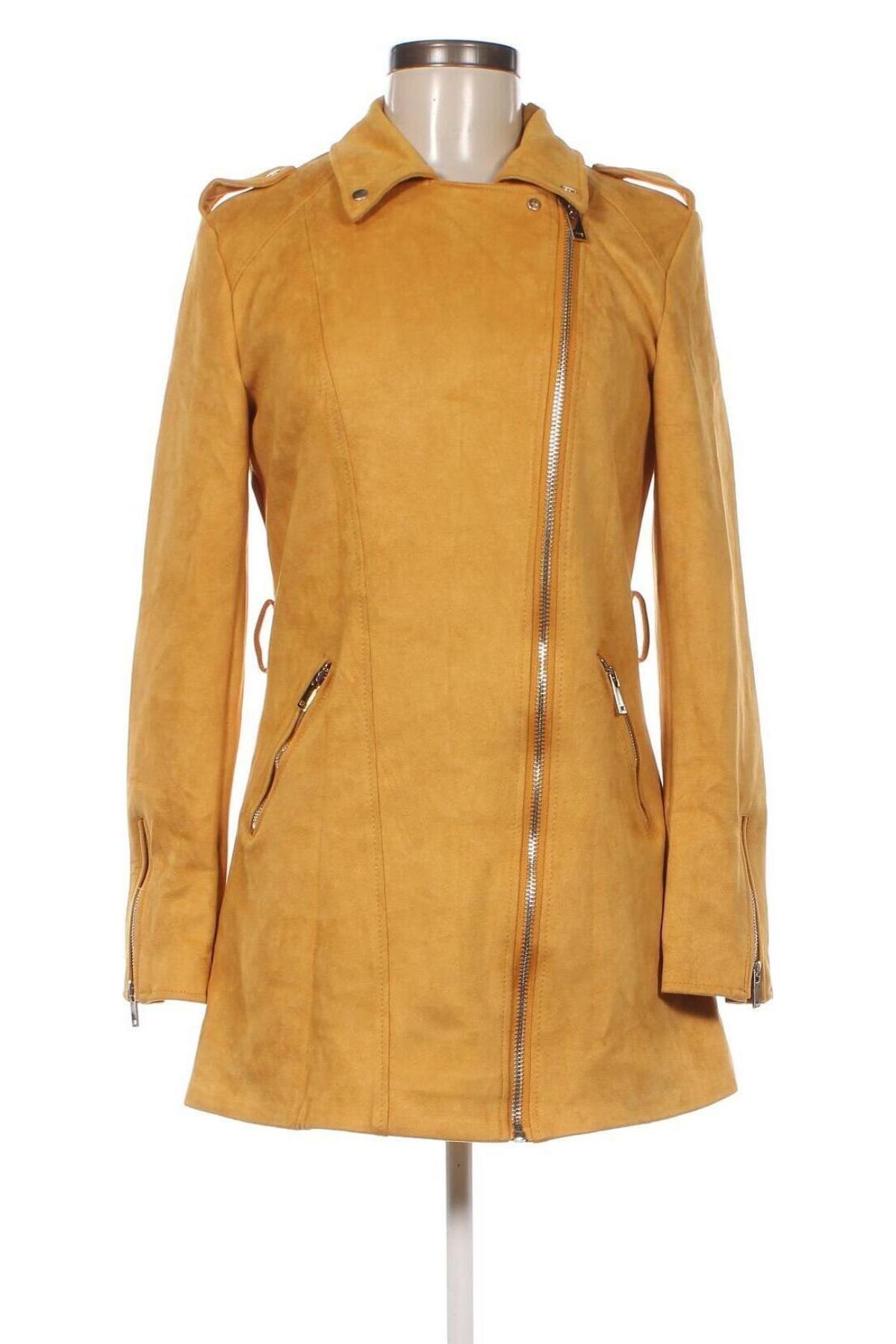 Palton de femei Orcelly, Mărime M, Culoare Galben, Preț 84,21 Lei