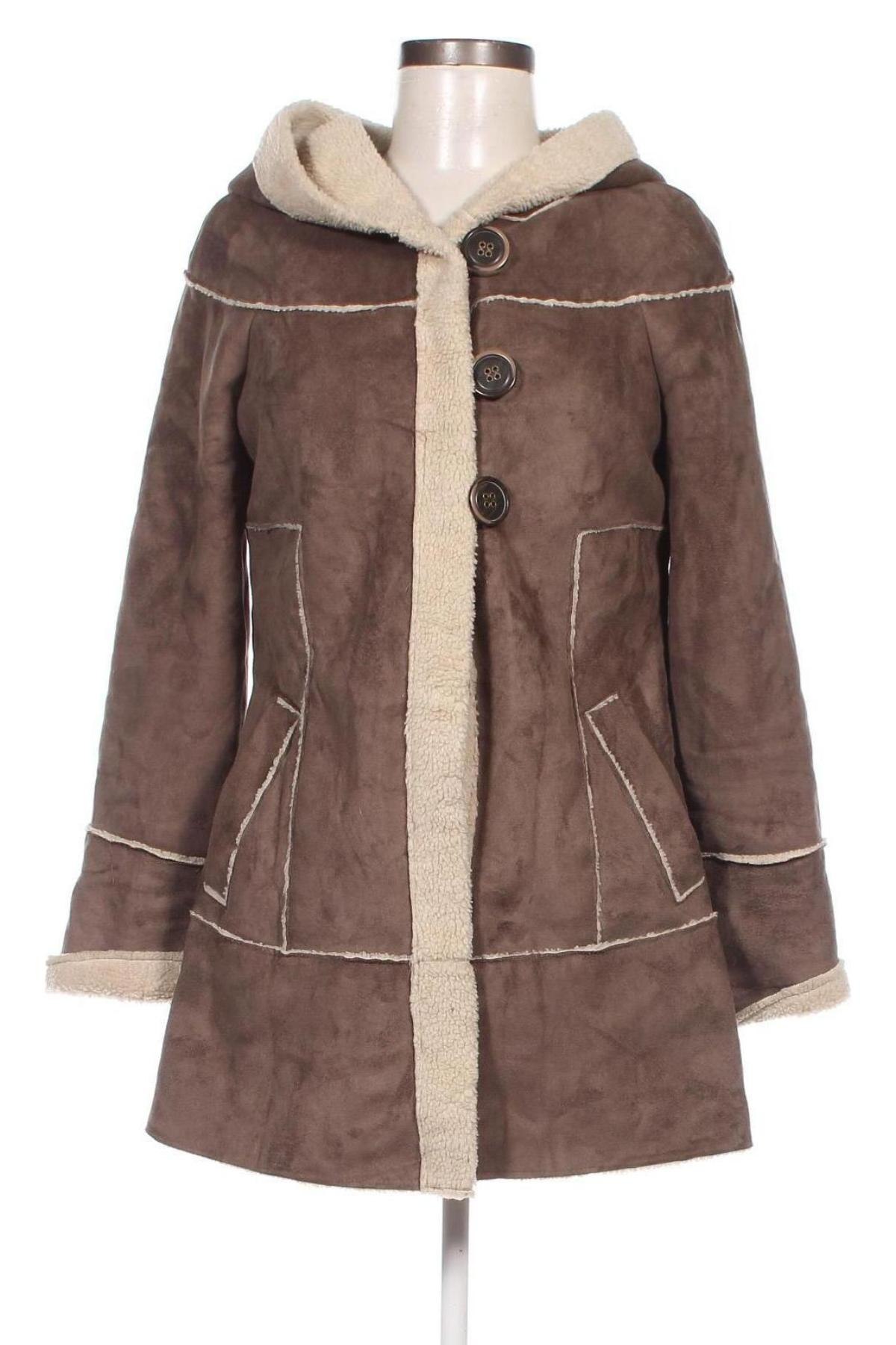 Palton de femei Promod, Mărime S, Culoare Bej, Preț 179,50 Lei