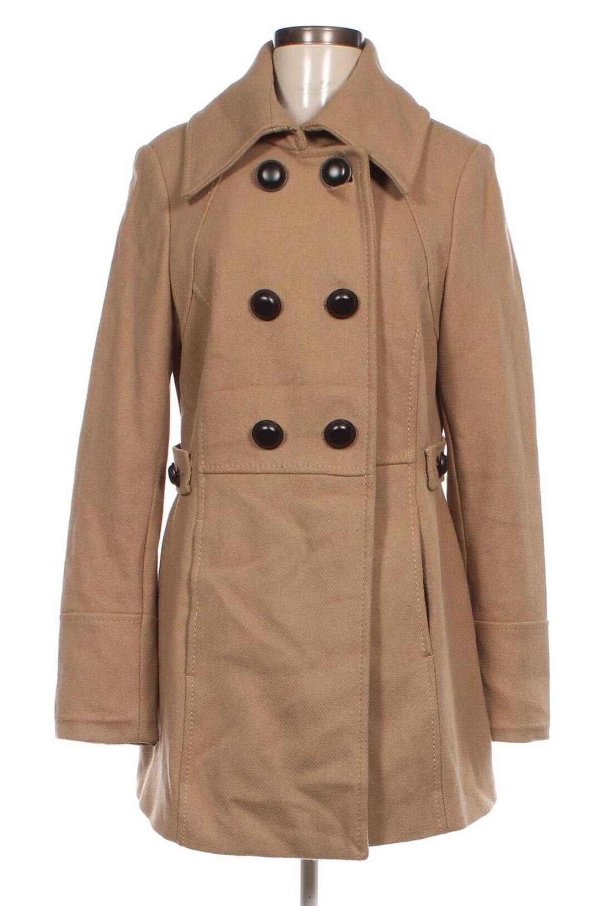 Γυναικείο παλτό S.Oliver, Μέγεθος L, Χρώμα  Μπέζ, Τιμή 17,15 €