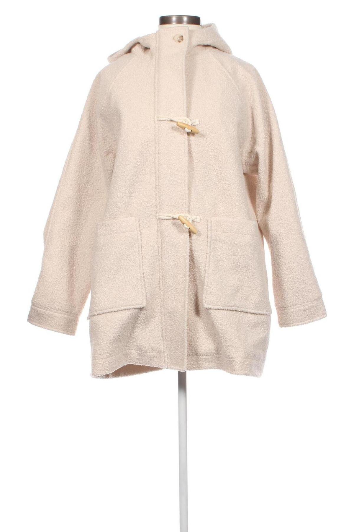 Γυναικείο παλτό Tom Tailor, Μέγεθος M, Χρώμα Εκρού, Τιμή 44,92 €