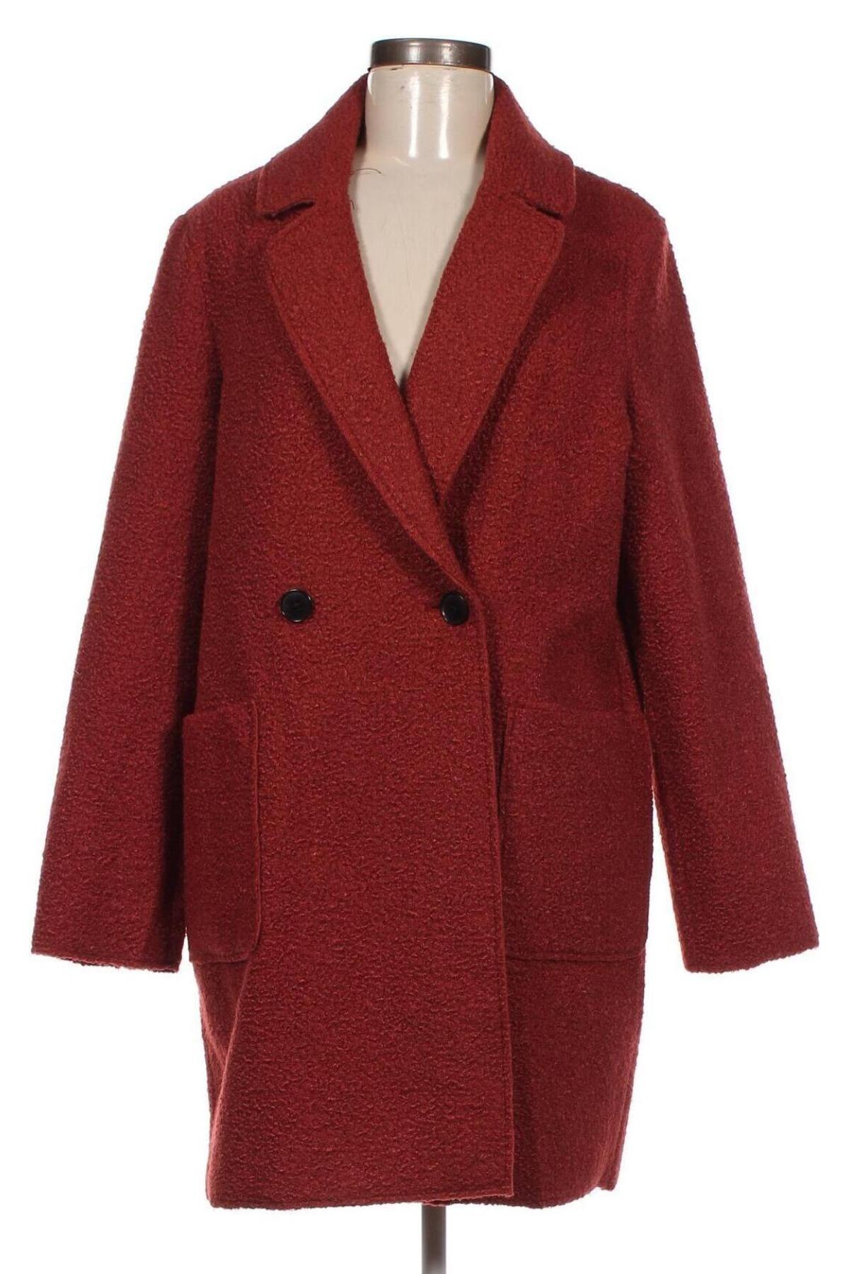 Γυναικείο παλτό Tom Tailor, Μέγεθος M, Χρώμα Κόκκινο, Τιμή 17,53 €