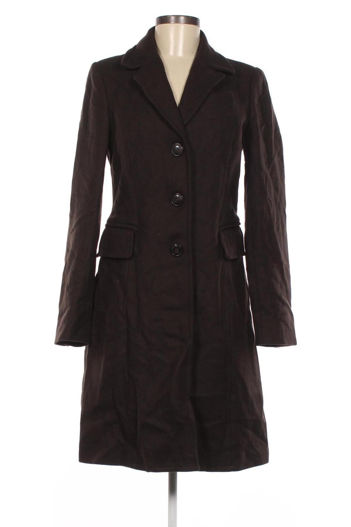 Γυναικείο παλτό United Colors Of Benetton, Μέγεθος XL, Χρώμα Καφέ, Τιμή 34,02 €