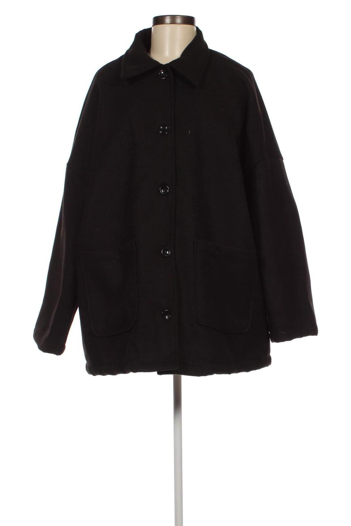 Γυναικείο παλτό VILA, Μέγεθος XL, Χρώμα Μαύρο, Τιμή 63,92 €