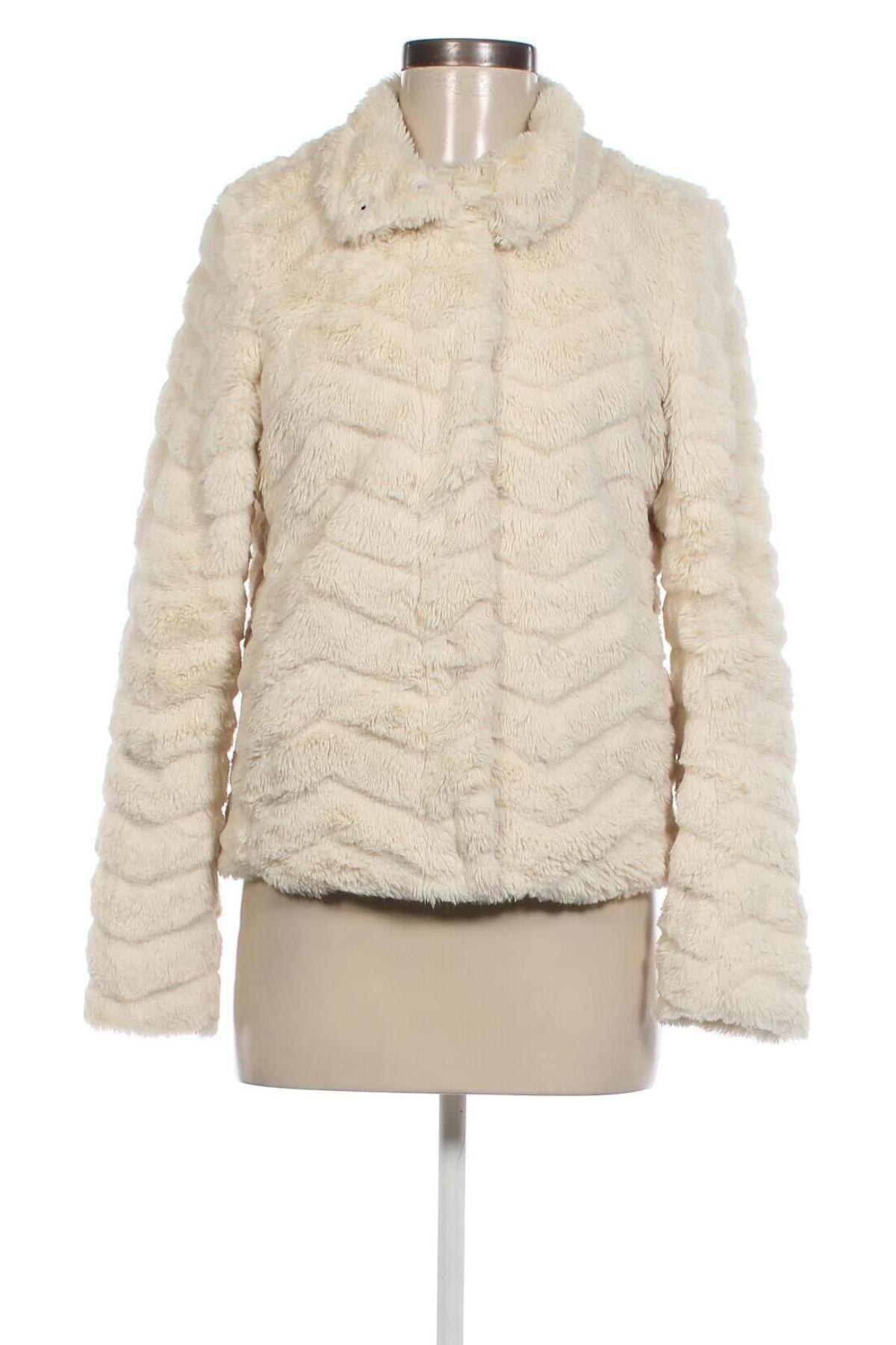 Дамско палто VILA, Размер S, Цвят Екрю, Цена 29,70 лв.