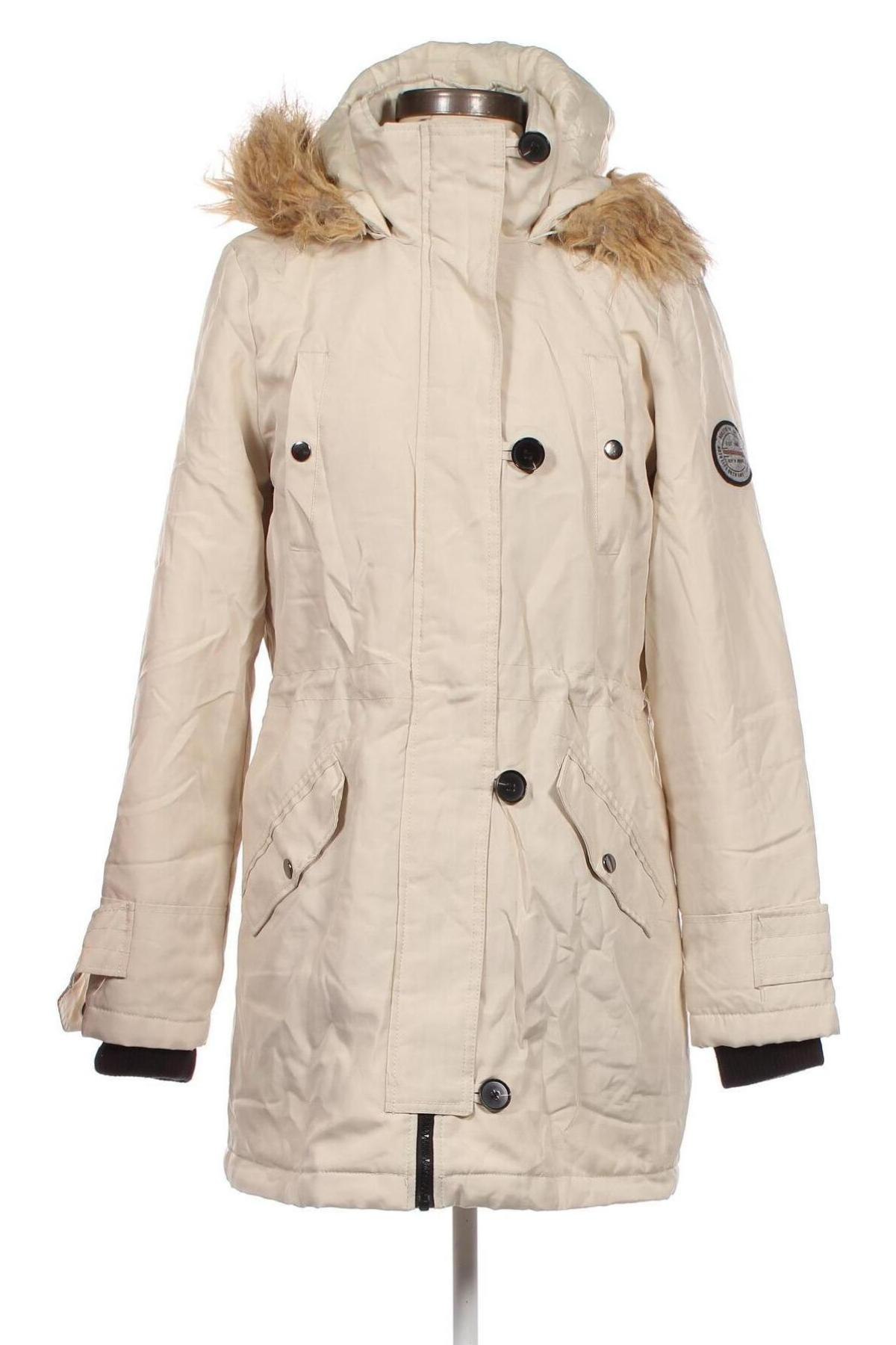 Γυναικείο παλτό Vero Moda, Μέγεθος M, Χρώμα Εκρού, Τιμή 17,35 €