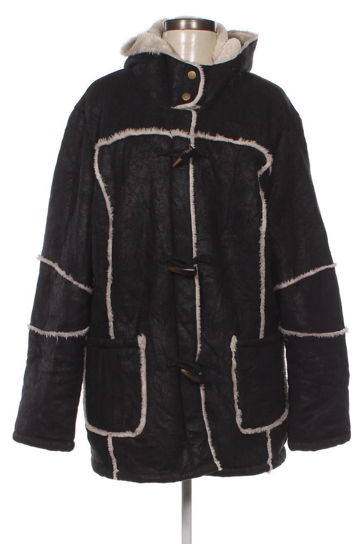 Γυναικείο παλτό Yessica, Μέγεθος XXL, Χρώμα Μαύρο, Τιμή 33,76 €