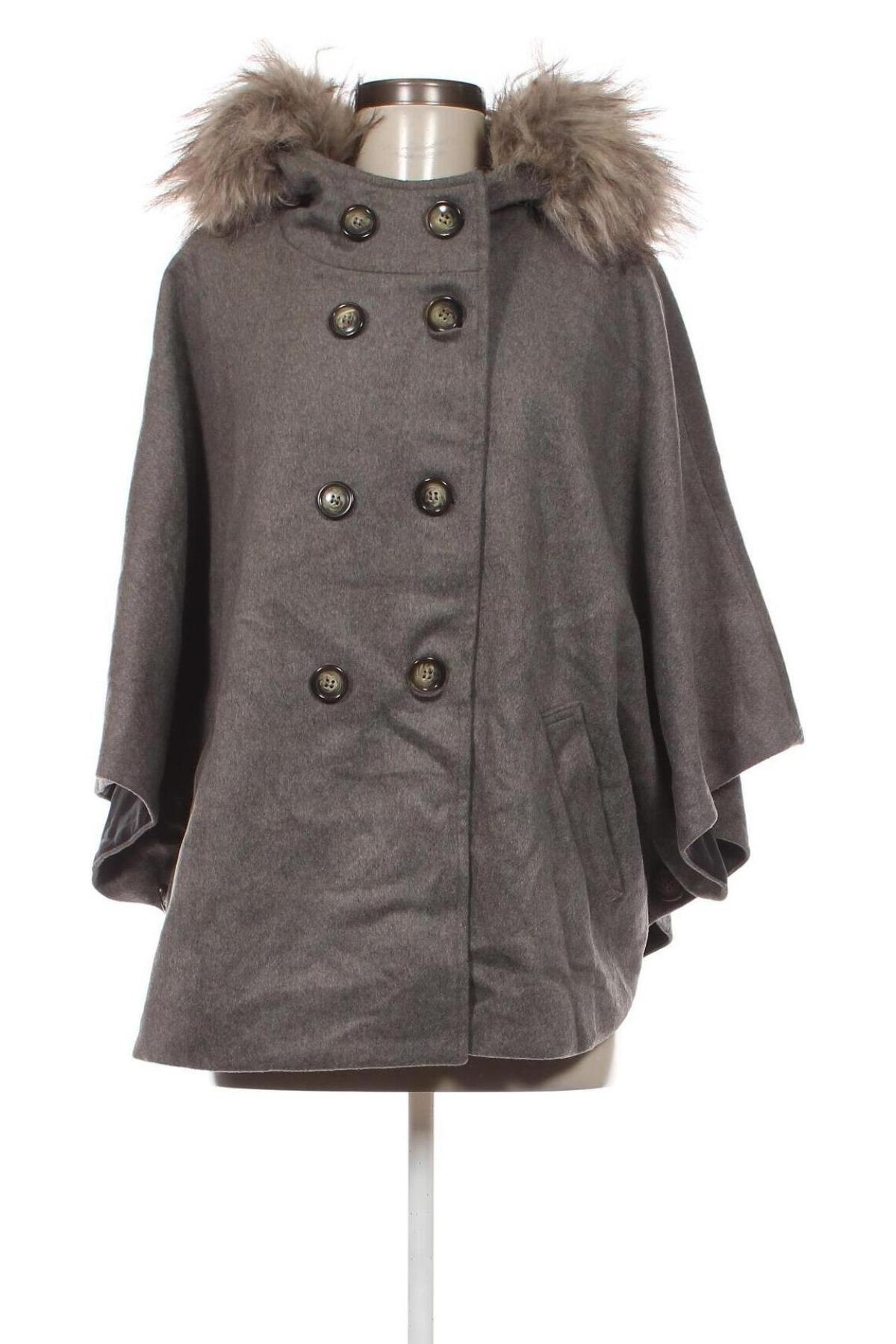 Дамско палто Yessica, Размер M, Цвят Сив, Цена 38,52 лв.