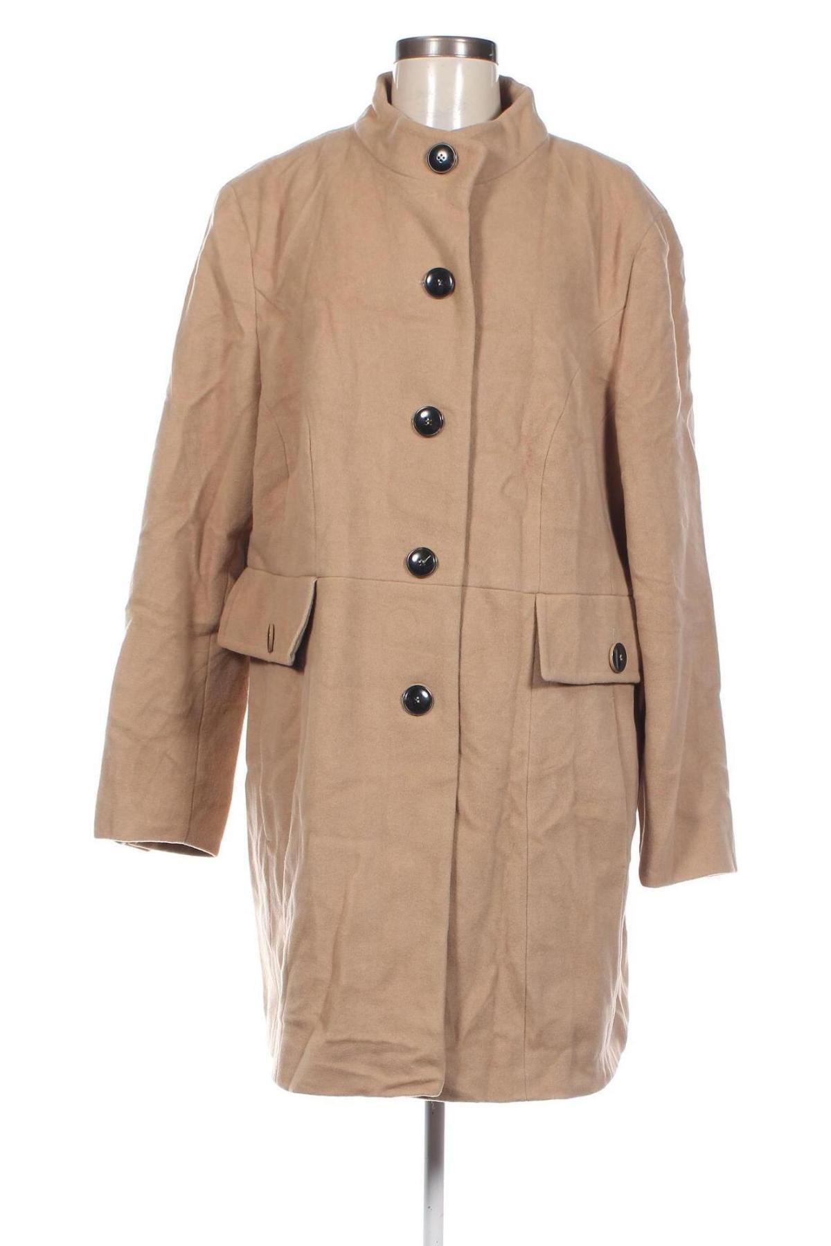 Γυναικείο παλτό Your Sixth Sense, Μέγεθος XXL, Χρώμα  Μπέζ, Τιμή 34,42 €
