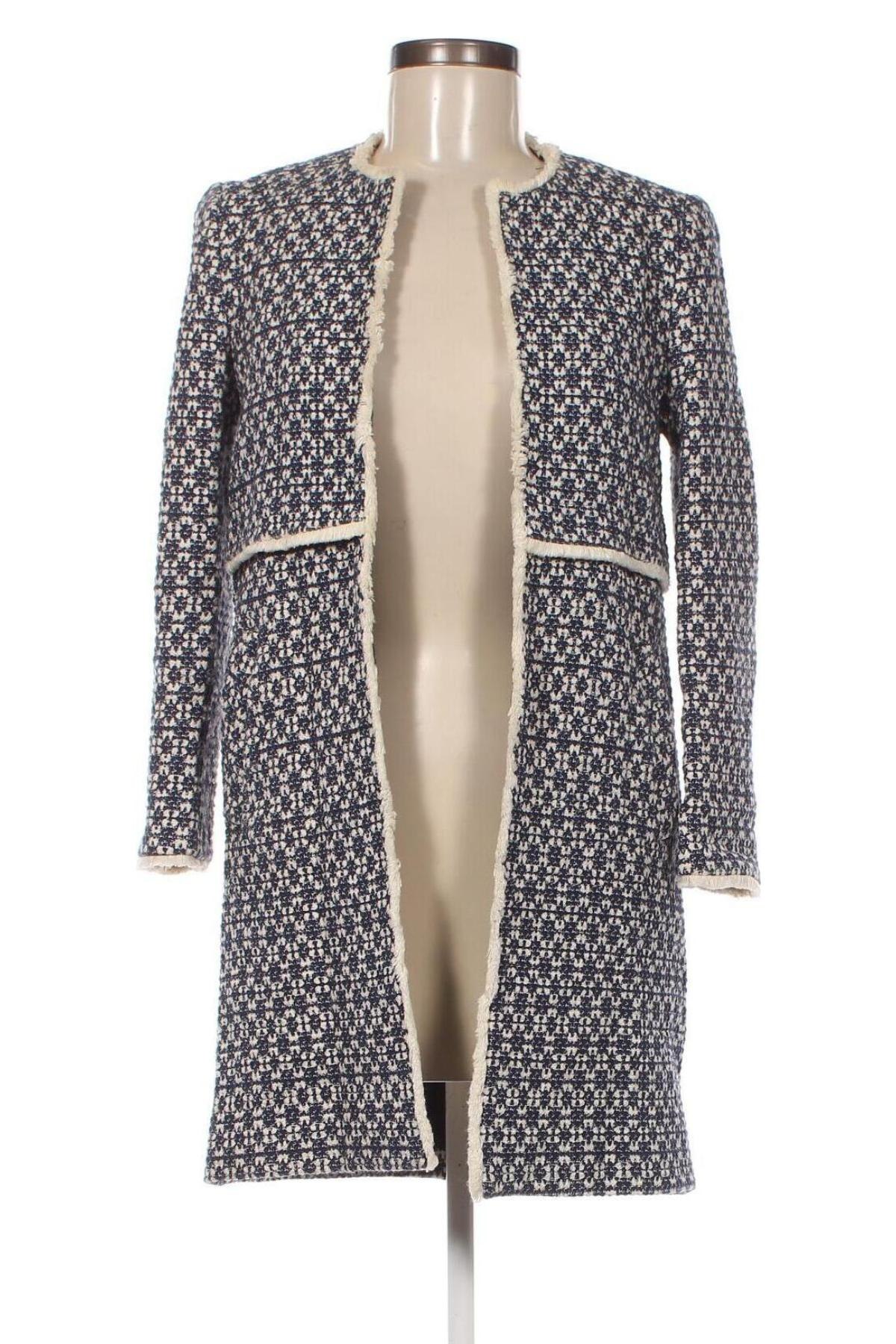 Γυναικείο παλτό Zara, Μέγεθος XS, Χρώμα Πολύχρωμο, Τιμή 19,39 €