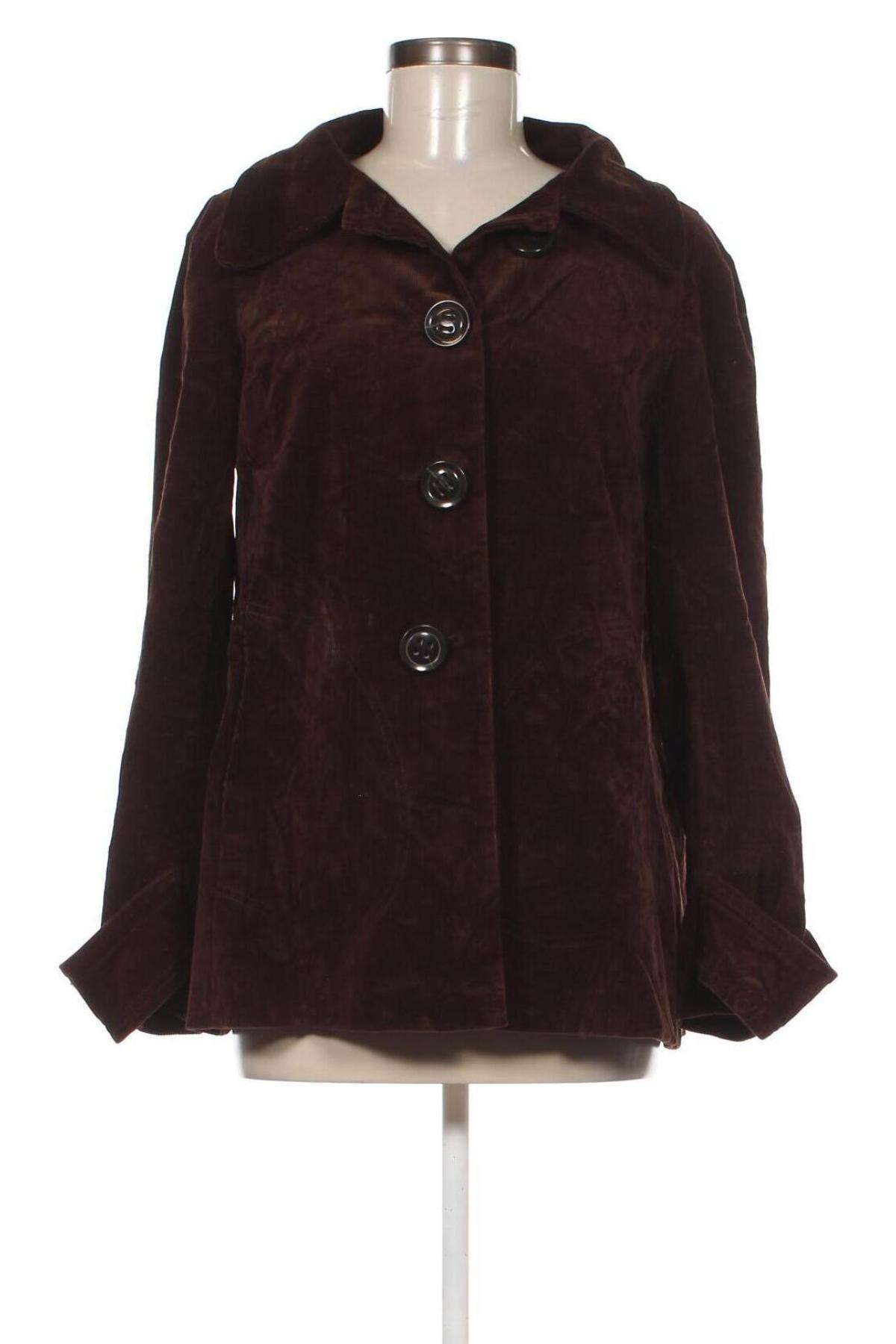 Palton de femei Zara, Mărime XL, Culoare Maro, Preț 75,99 Lei