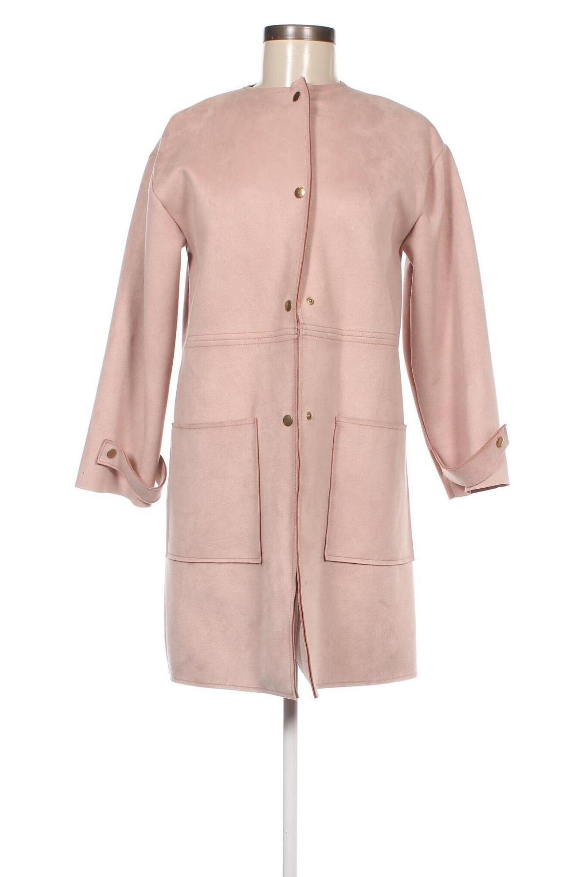 Damenmantel Zara, Größe S, Farbe Rosa, Preis € 11,25