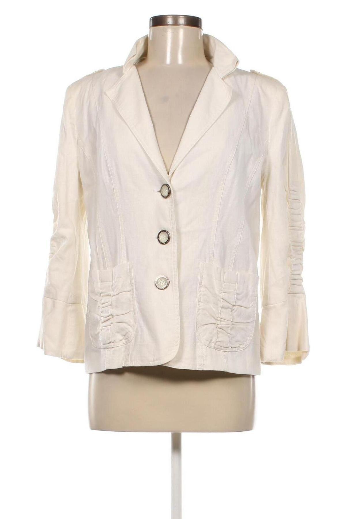 Γυναικείο σακάκι, Μέγεθος L, Χρώμα Λευκό, Τιμή 35,81 €