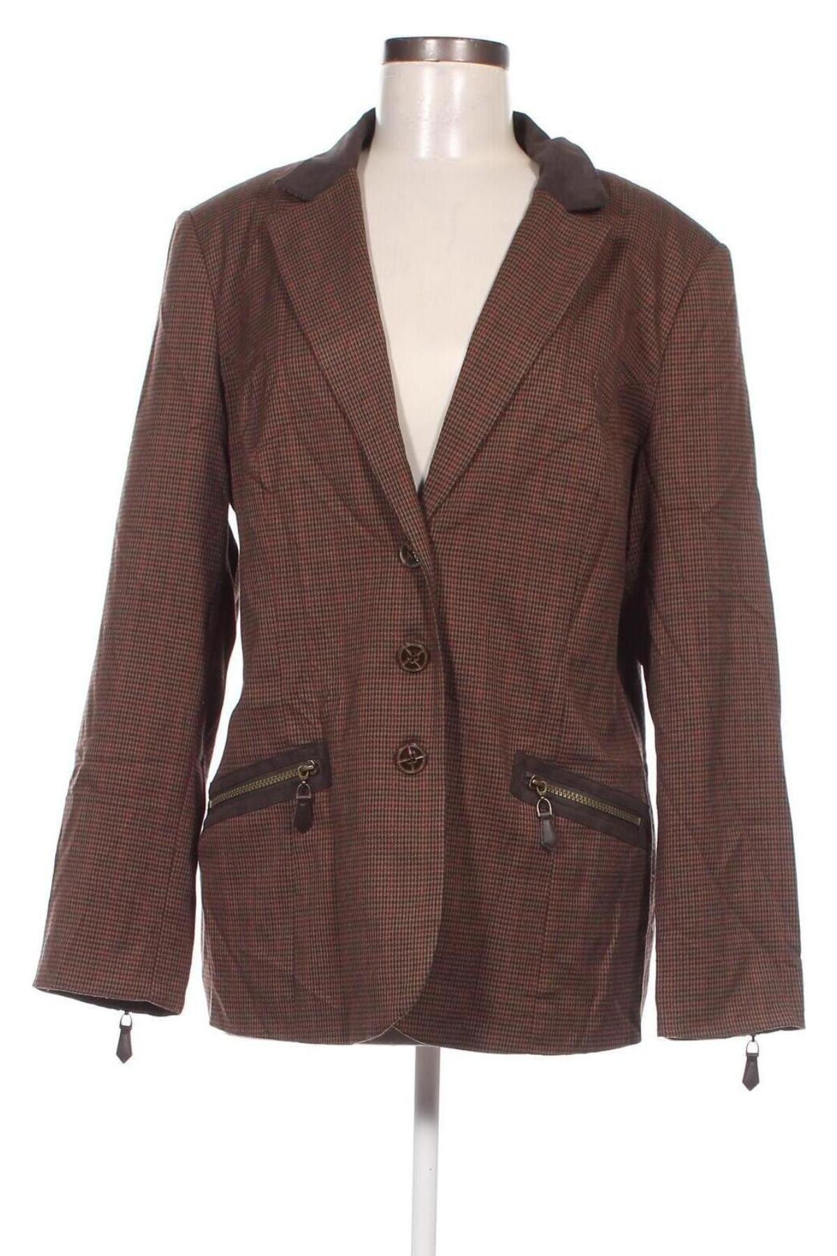 Дамско сако Canda, Размер XL, Цвят Многоцветен, Цена 12,76 лв.