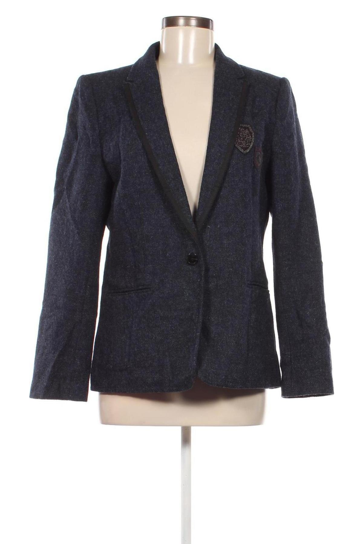 Γυναικείο σακάκι Caroll, Μέγεθος XL, Χρώμα Μπλέ, Τιμή 69,90 €