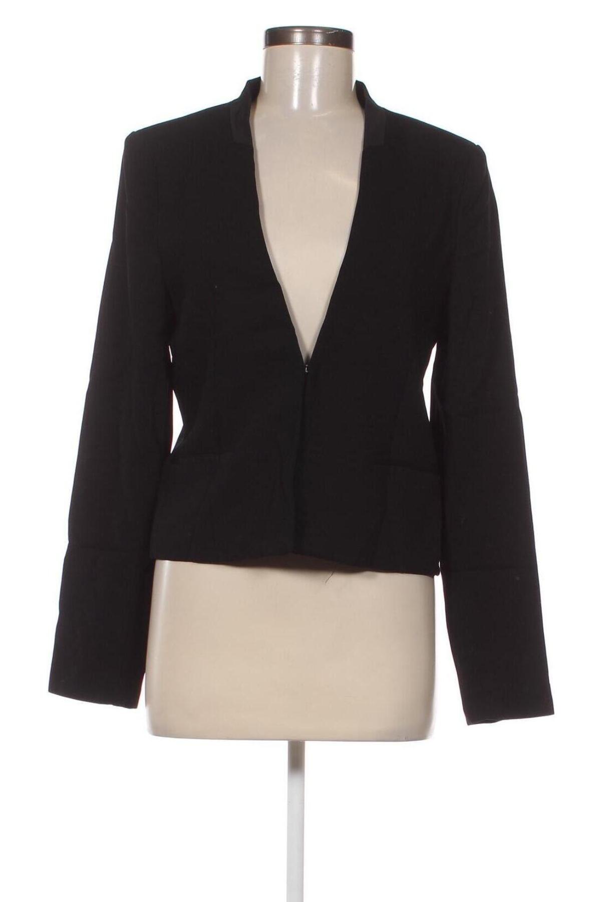Γυναικείο σακάκι FRNCH, Μέγεθος L, Χρώμα Μαύρο, Τιμή 10,76 €