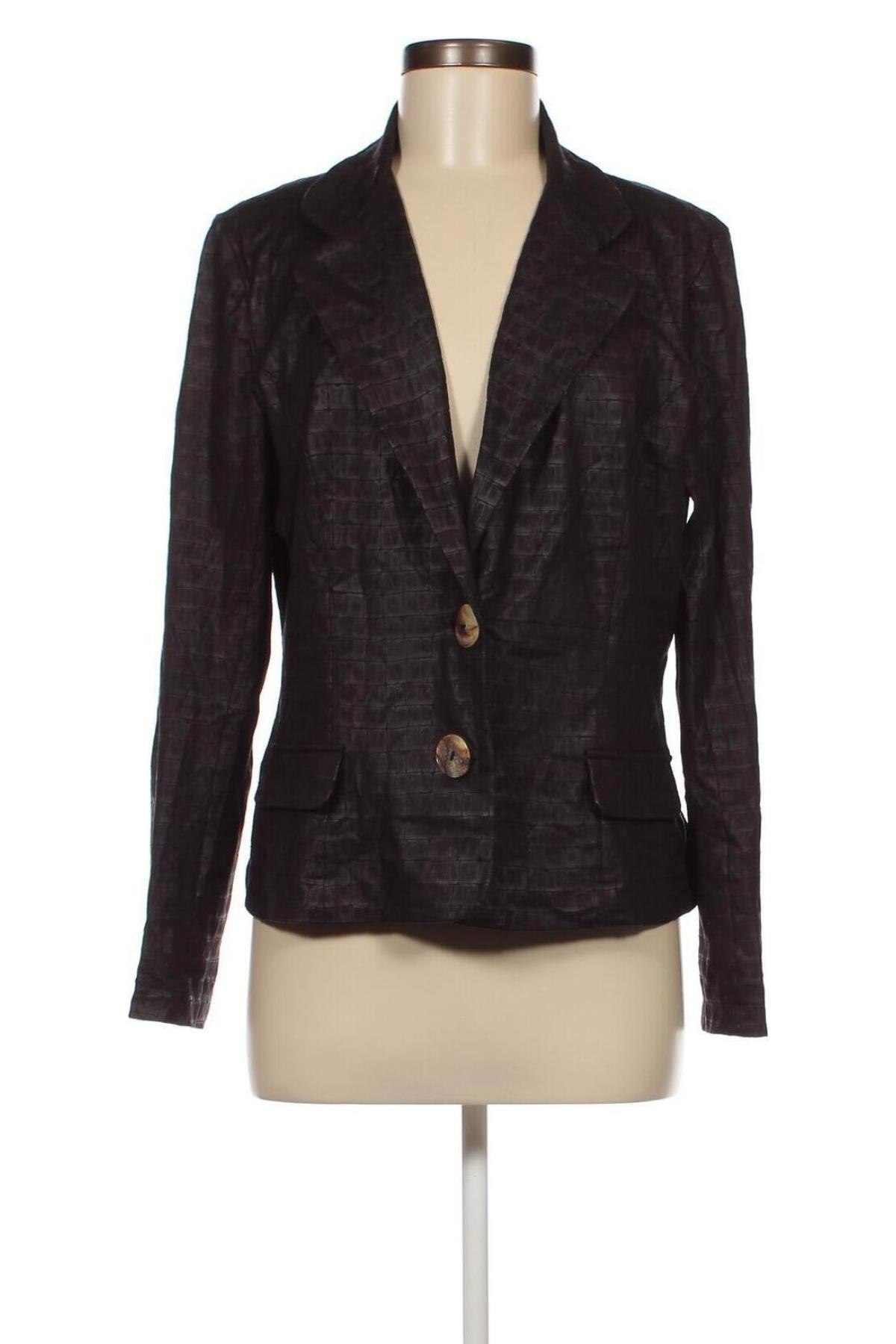 Γυναικείο σακάκι Farah, Μέγεθος XL, Χρώμα Μαύρο, Τιμή 34,25 €