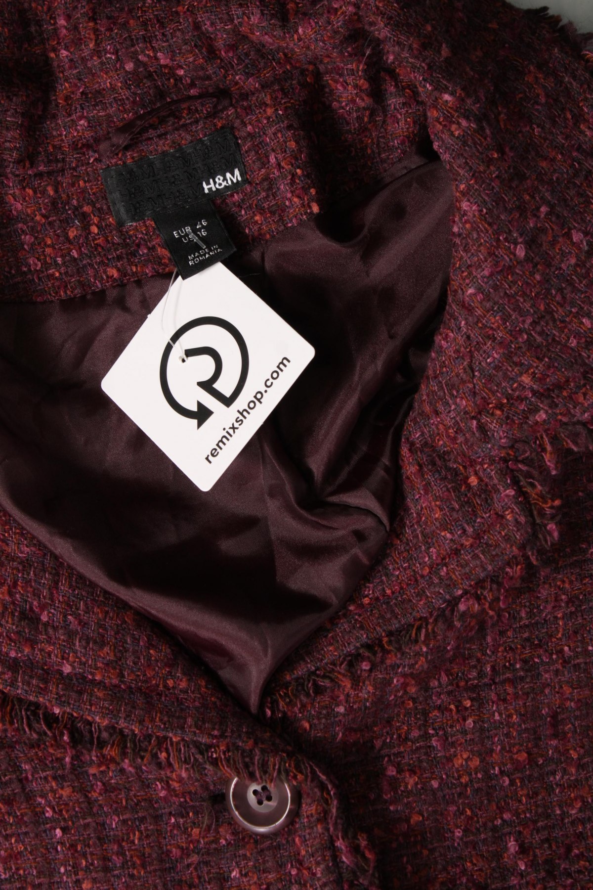 Γυναικείο σακάκι H&M, Μέγεθος XL, Χρώμα Πολύχρωμο, Τιμή 13,51 €