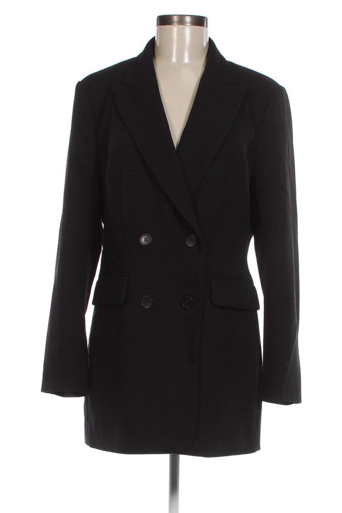 Γυναικείο σακάκι H&M, Μέγεθος L, Χρώμα Μαύρο, Τιμή 22,51 €