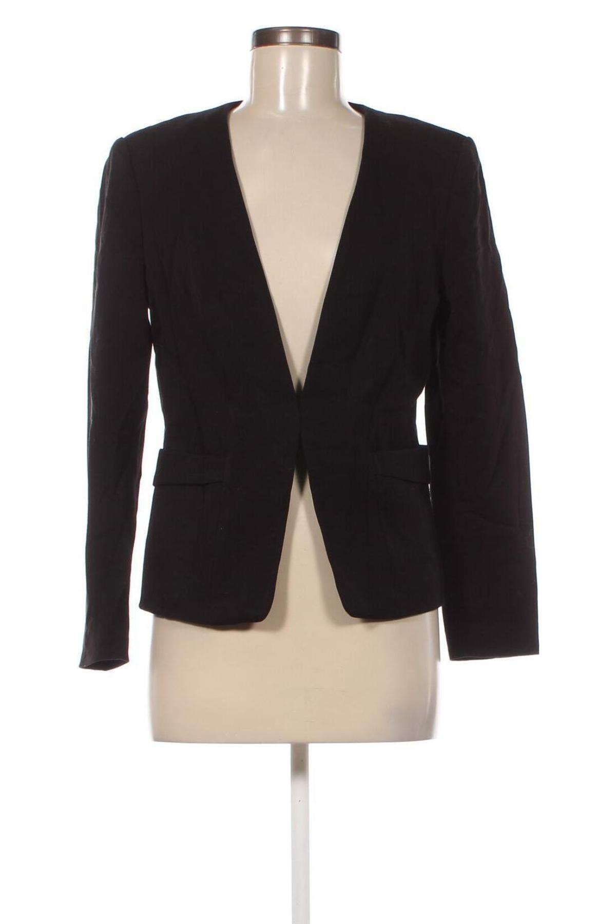 Дамско сако H&M, Размер XL, Цвят Черен, Цена 24,20 лв.