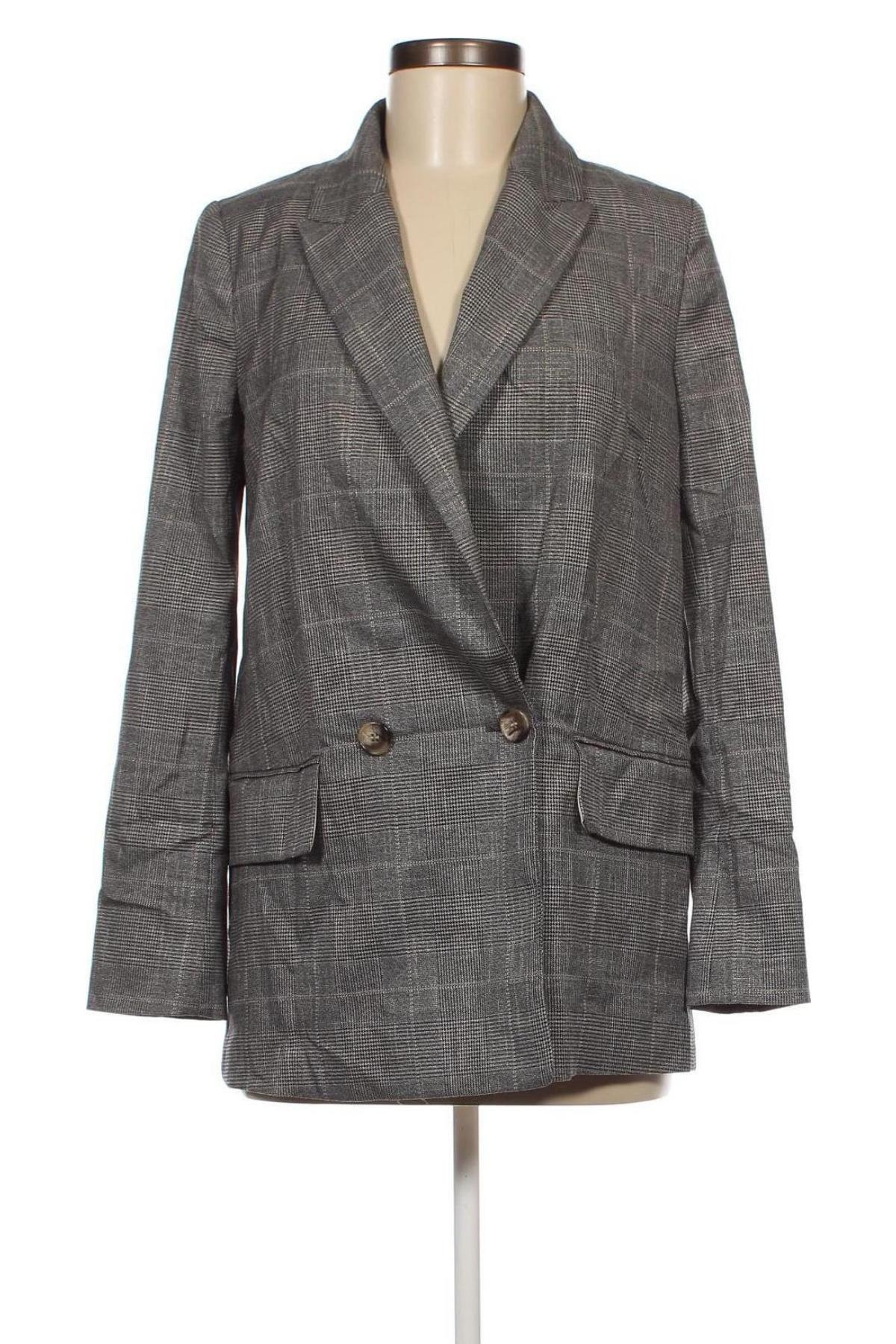 Дамско сако H&M, Размер S, Цвят Сив, Цена 11,44 лв.
