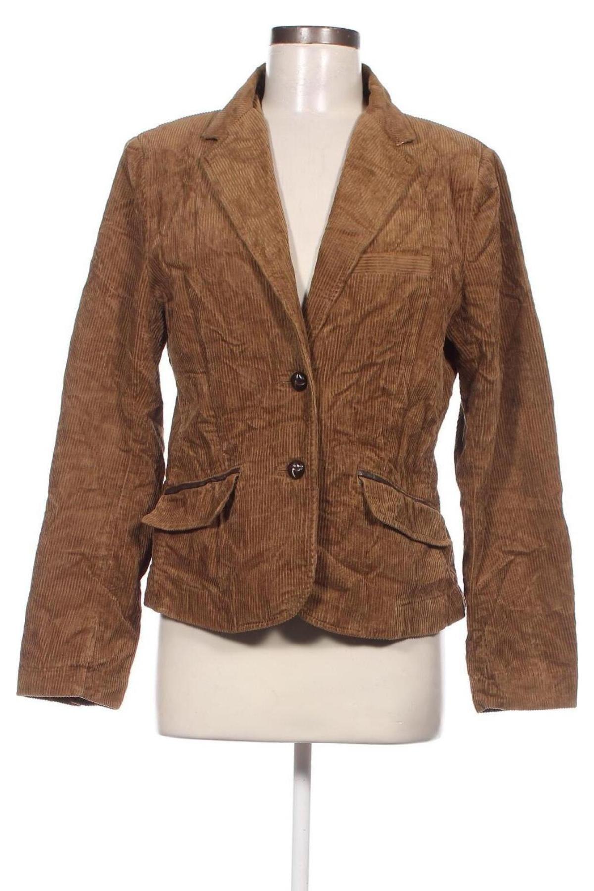 Дамско сако H&M L.O.G.G., Размер XL, Цвят Кафяв, Цена 14,96 лв.