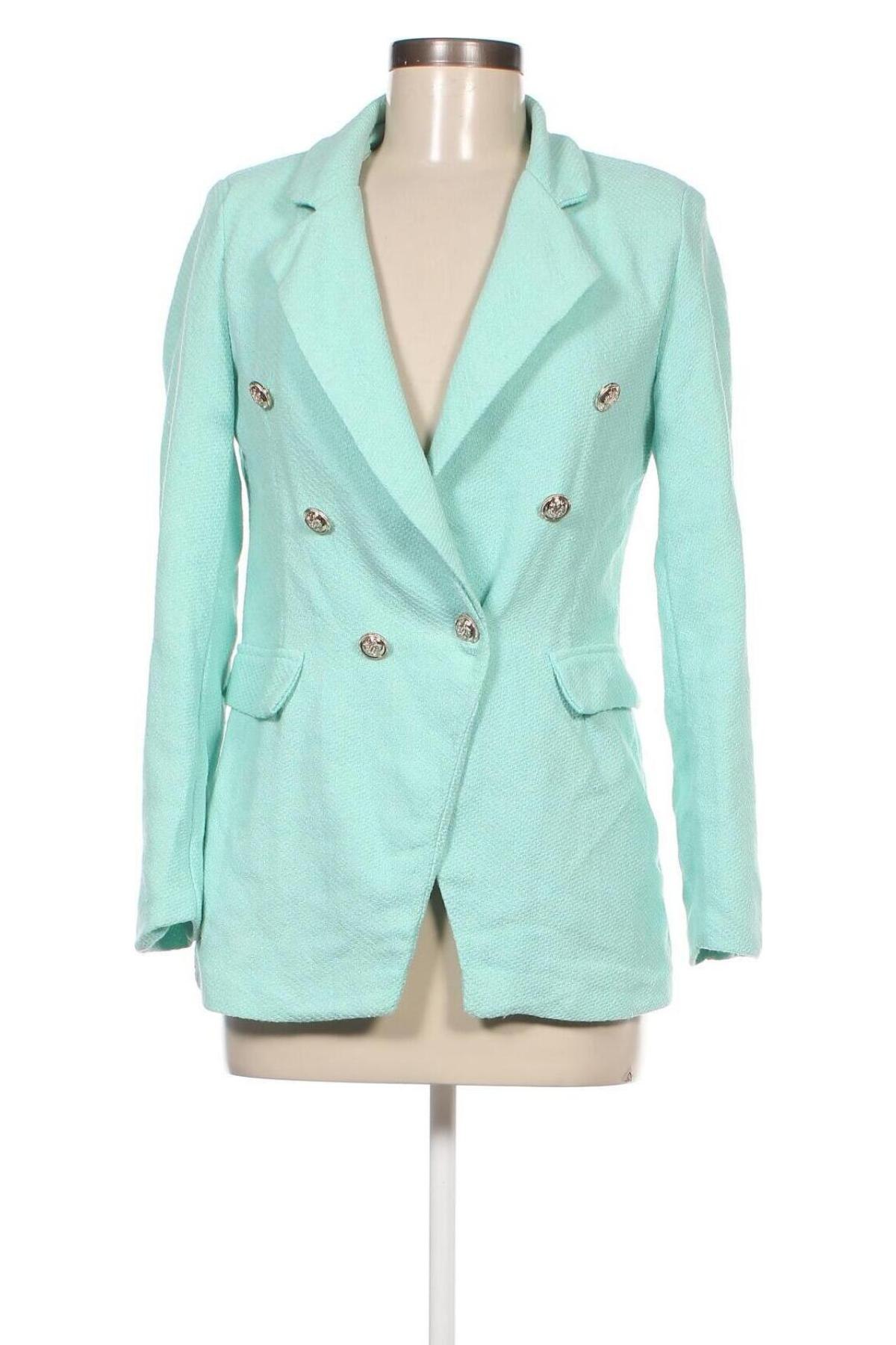 Γυναικείο σακάκι I Saw It First, Μέγεθος S, Χρώμα Πράσινο, Τιμή 15,78 €