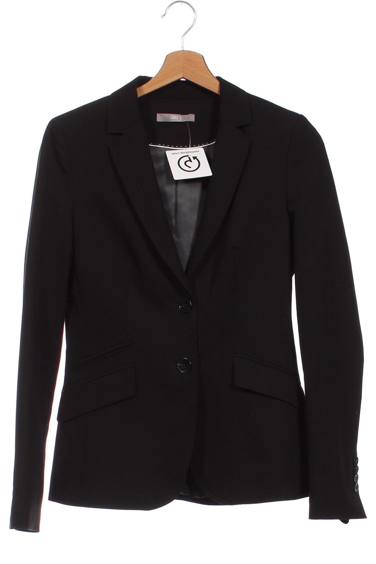 Γυναικείο σακάκι Jake*s, Μέγεθος XS, Χρώμα Μαύρο, Τιμή 17,20 €