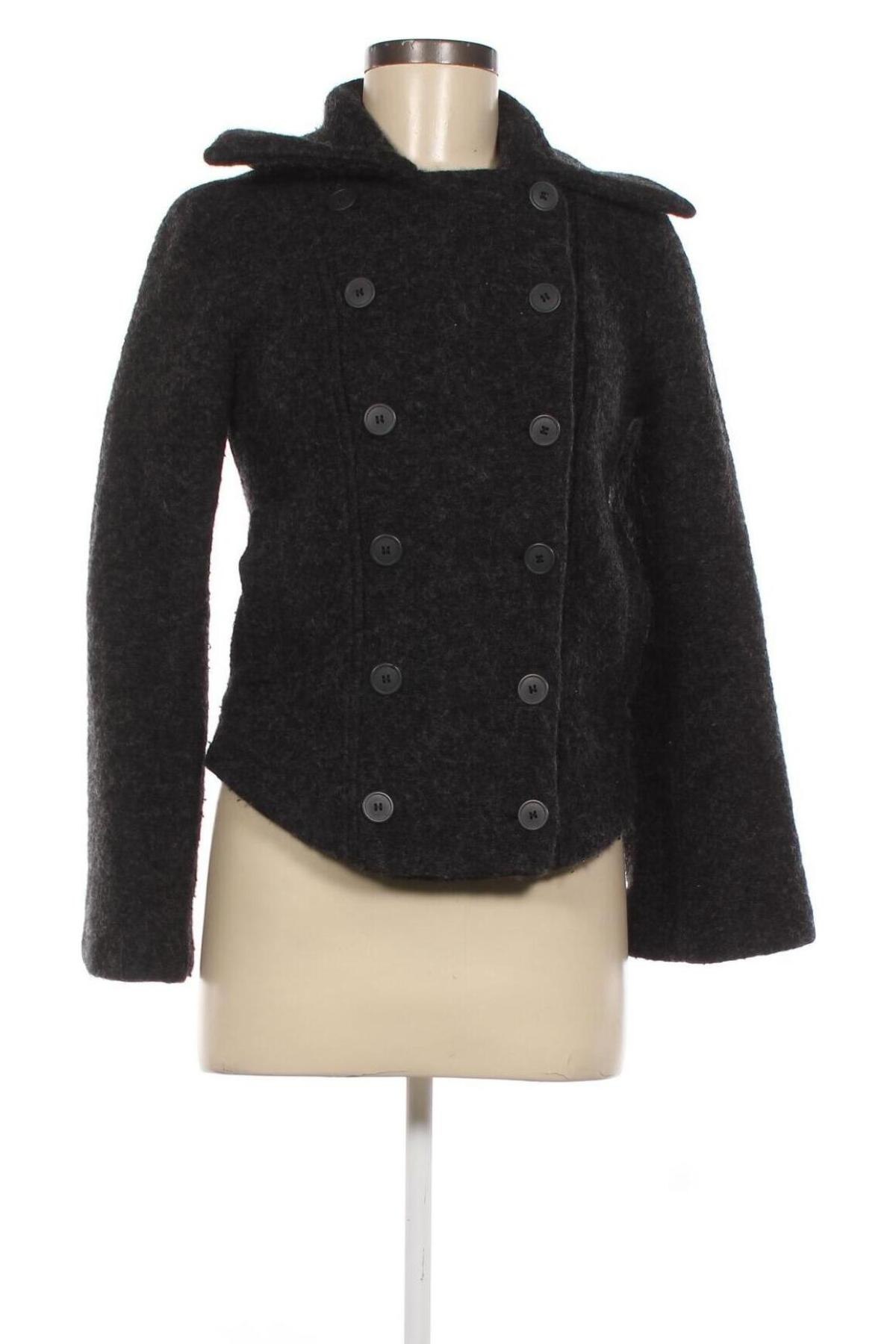Γυναικείο παλτό Kookai, Μέγεθος S, Χρώμα Γκρί, Τιμή 14,16 €