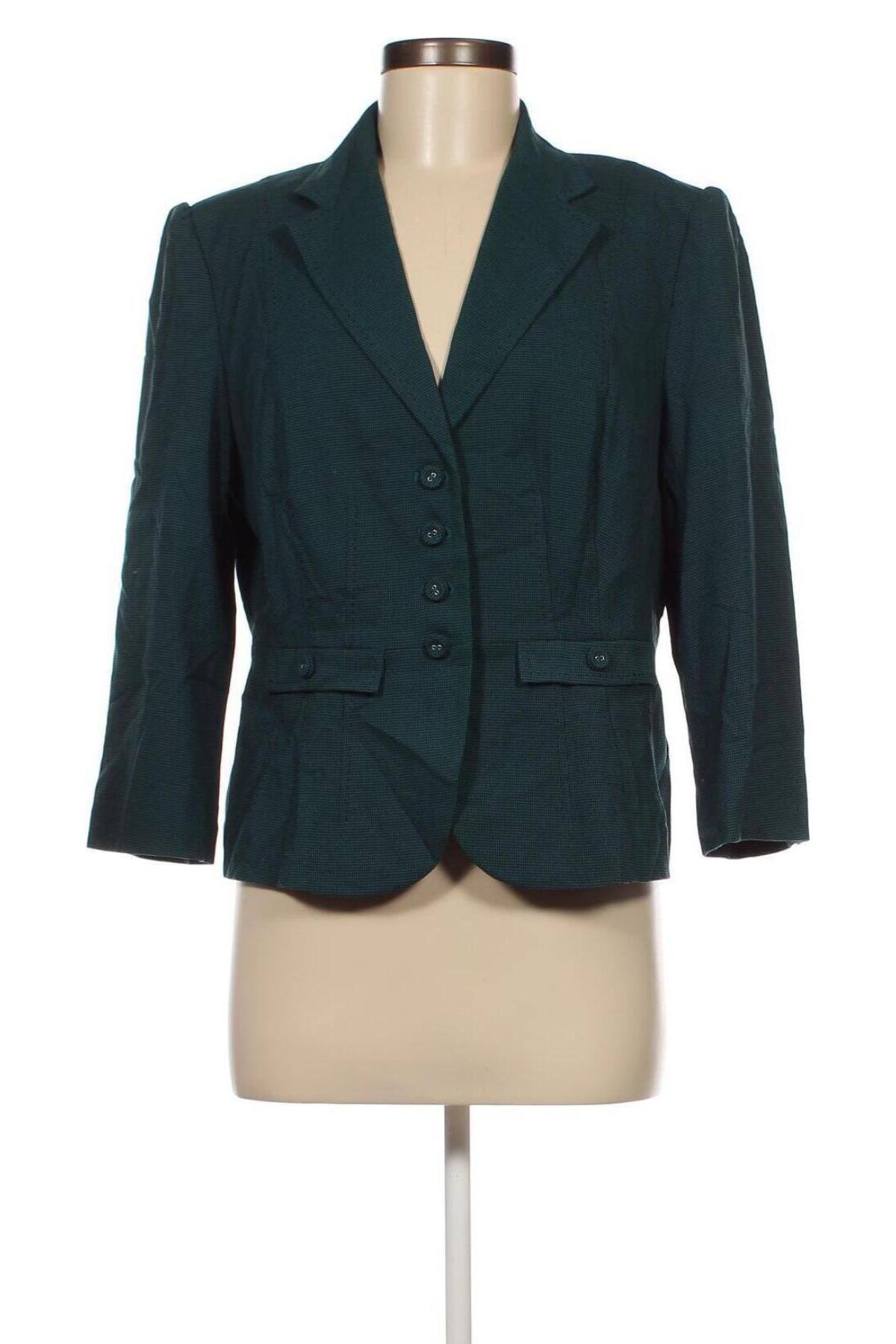 Damen Blazer Marks & Spencer, Größe L, Farbe Grün, Preis 10,02 €