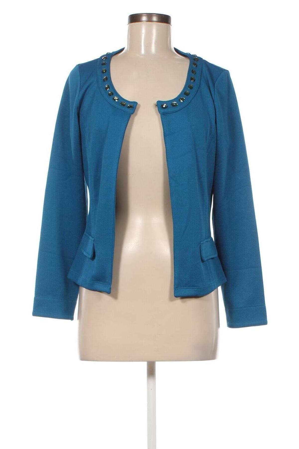 Γυναικείο σακάκι PTC, Μέγεθος L, Χρώμα Μπλέ, Τιμή 22,27 €