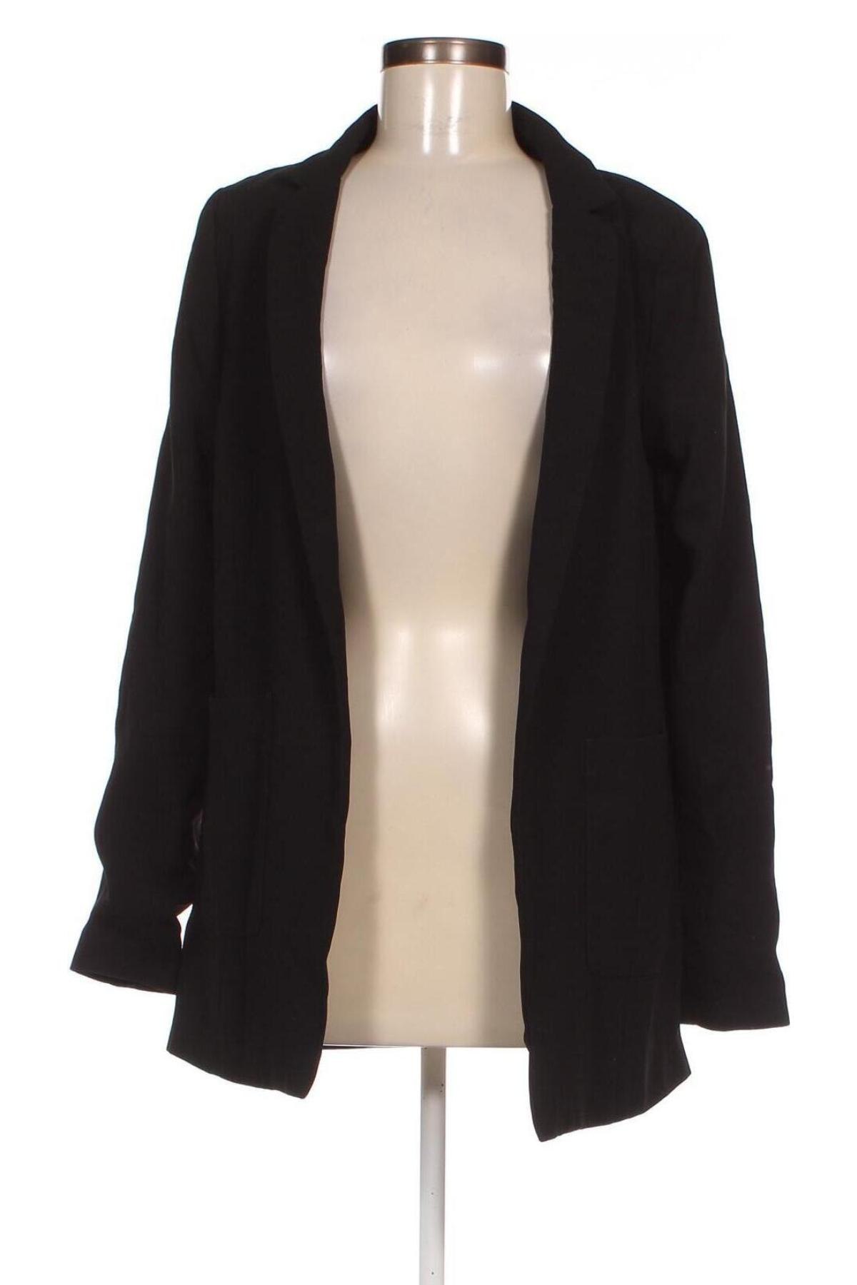 Дамско сако Pull&Bear, Размер M, Цвят Черен, Цена 44,00 лв.