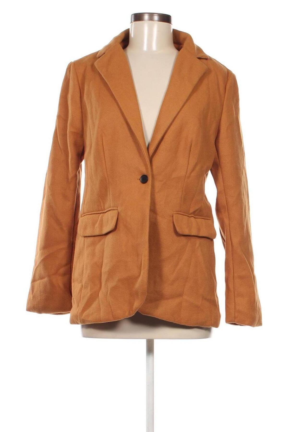 Дамско сако SHEIN, Размер L, Цвят Кафяв, Цена 22,00 лв.