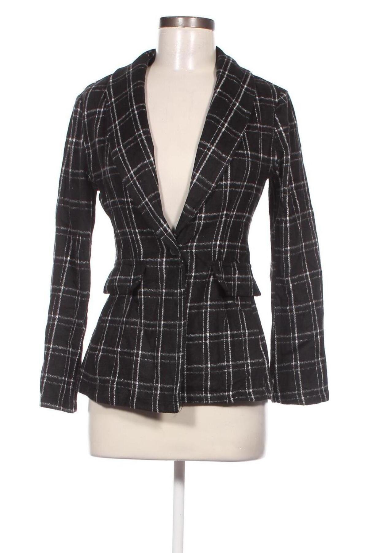 Дамско сако SHEIN, Размер S, Цвят Черен, Цена 11,00 лв.